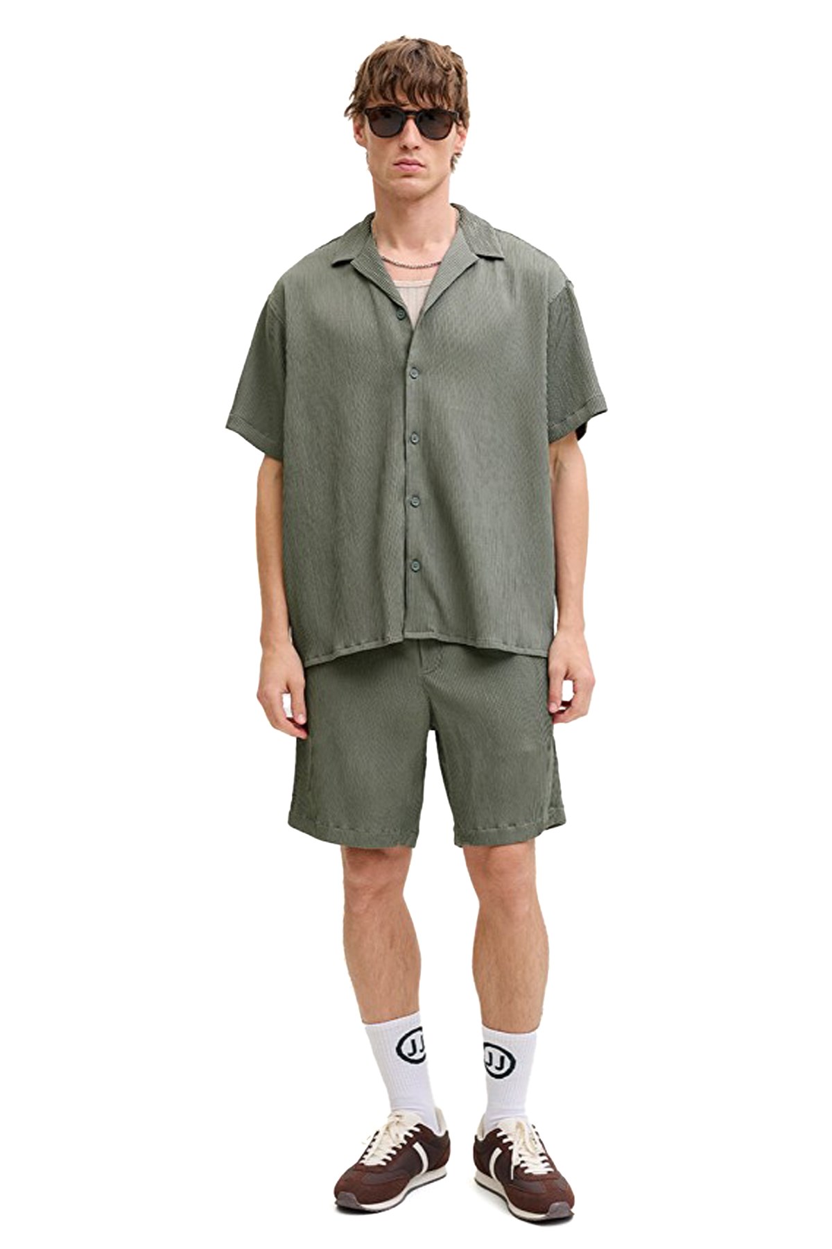 Jack & Jones Jpstjaiden Erkek Şort 12288550 Yeşil
