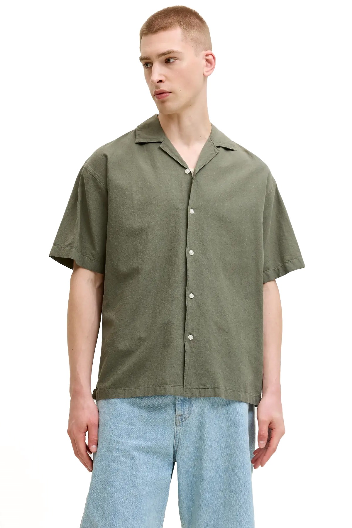 Jack & Jones Jjebreeze Erkek Gömlek 12288594 Yeşil