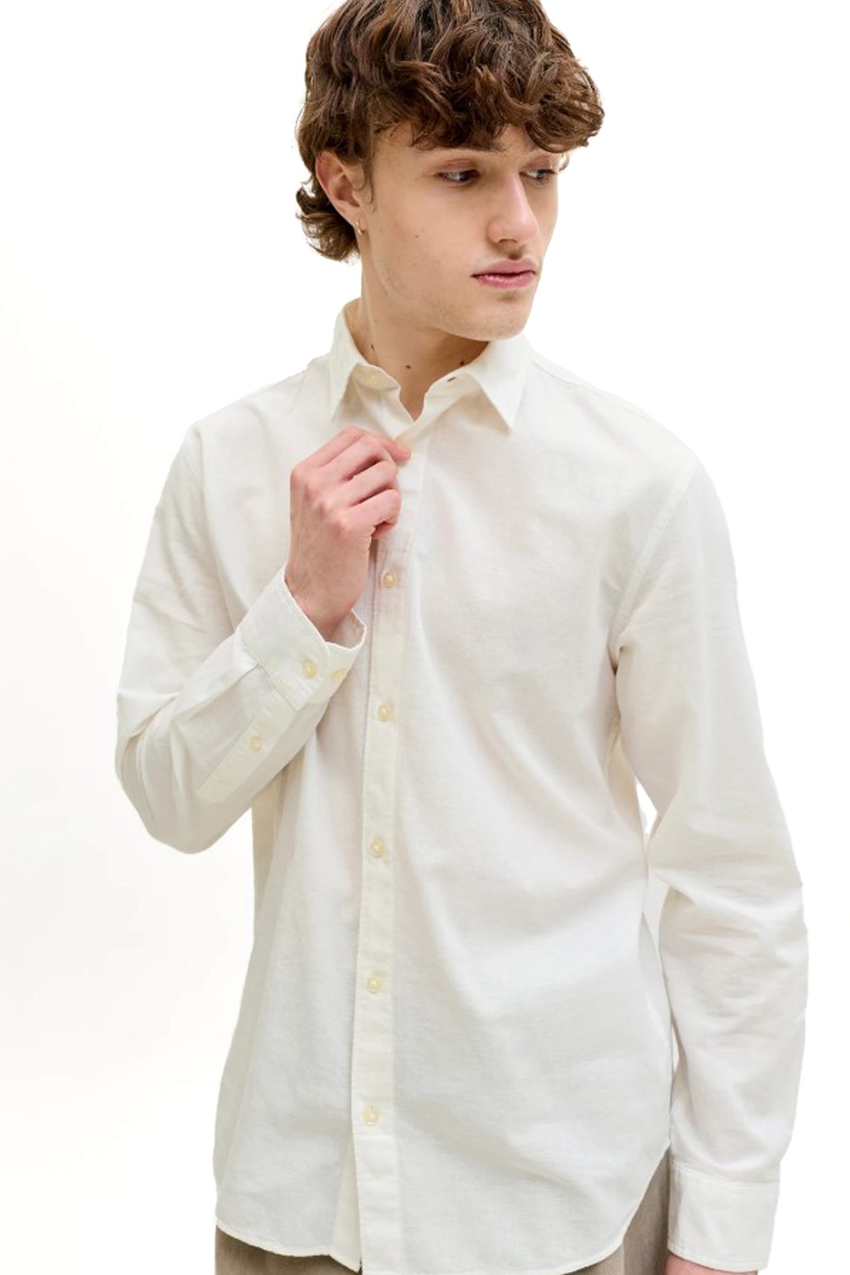 Jack & Jones Jjebreeze Erkek Gömlek 12288595 Beyaz