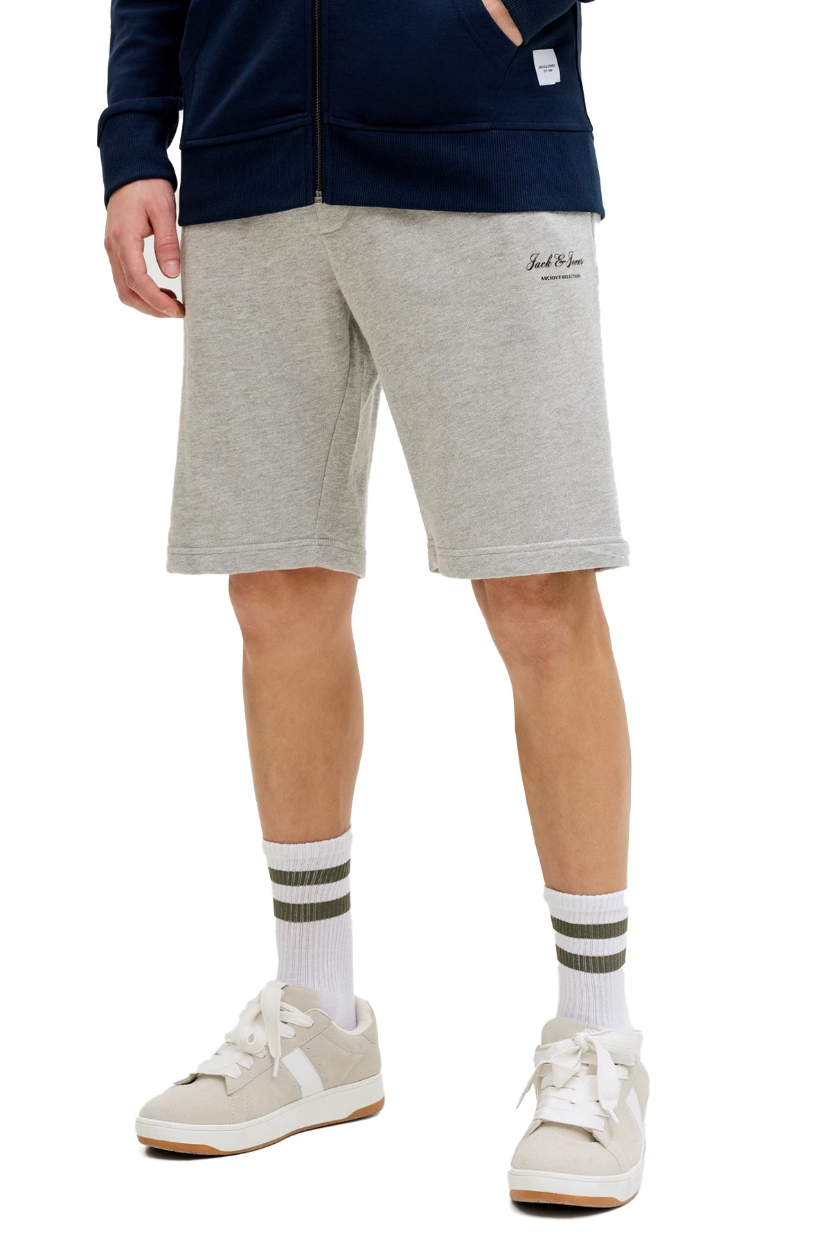 Jack & Jones Jpstgordon Erkek Şort 12288638 Gri