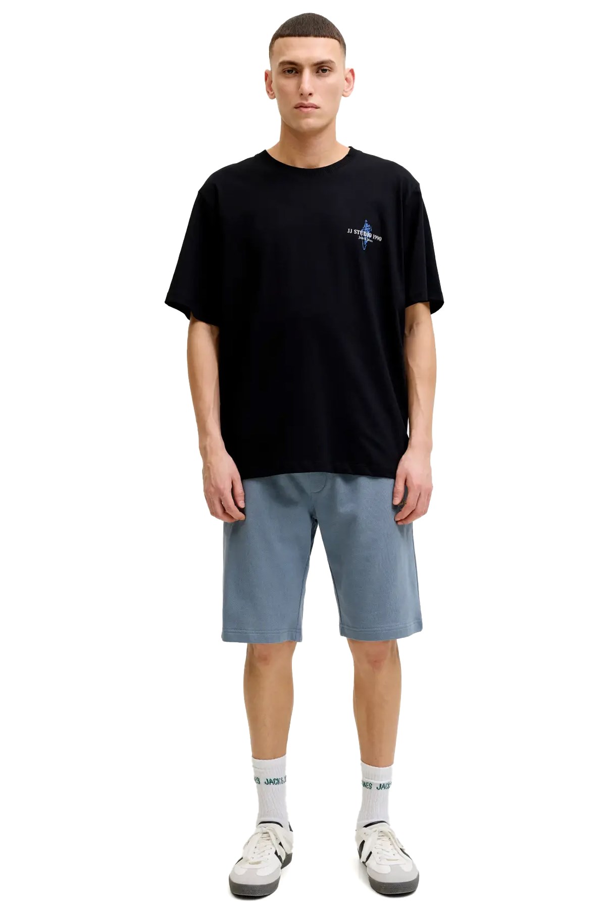 Jack & Jones Jpstgordon Erkek Şort 12288638 Mavi