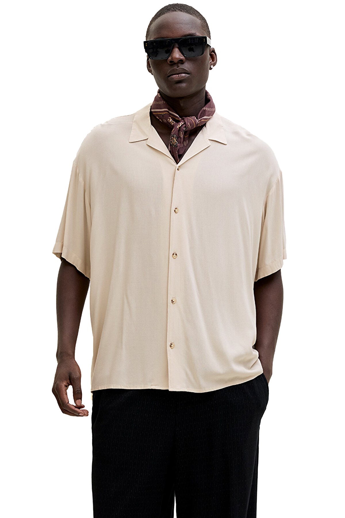 Jack & Jones Jjejeff Erkek Gömlek 12288852 Krem