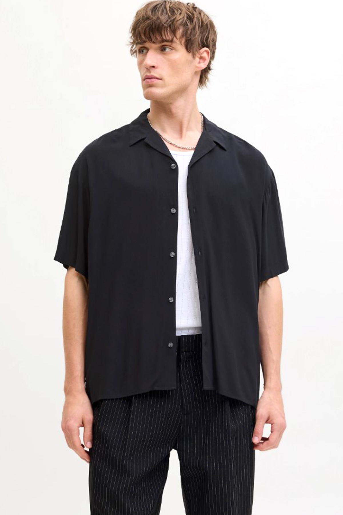 Jack & Jones Jjejeff Erkek Gömlek 12288852 Siyah