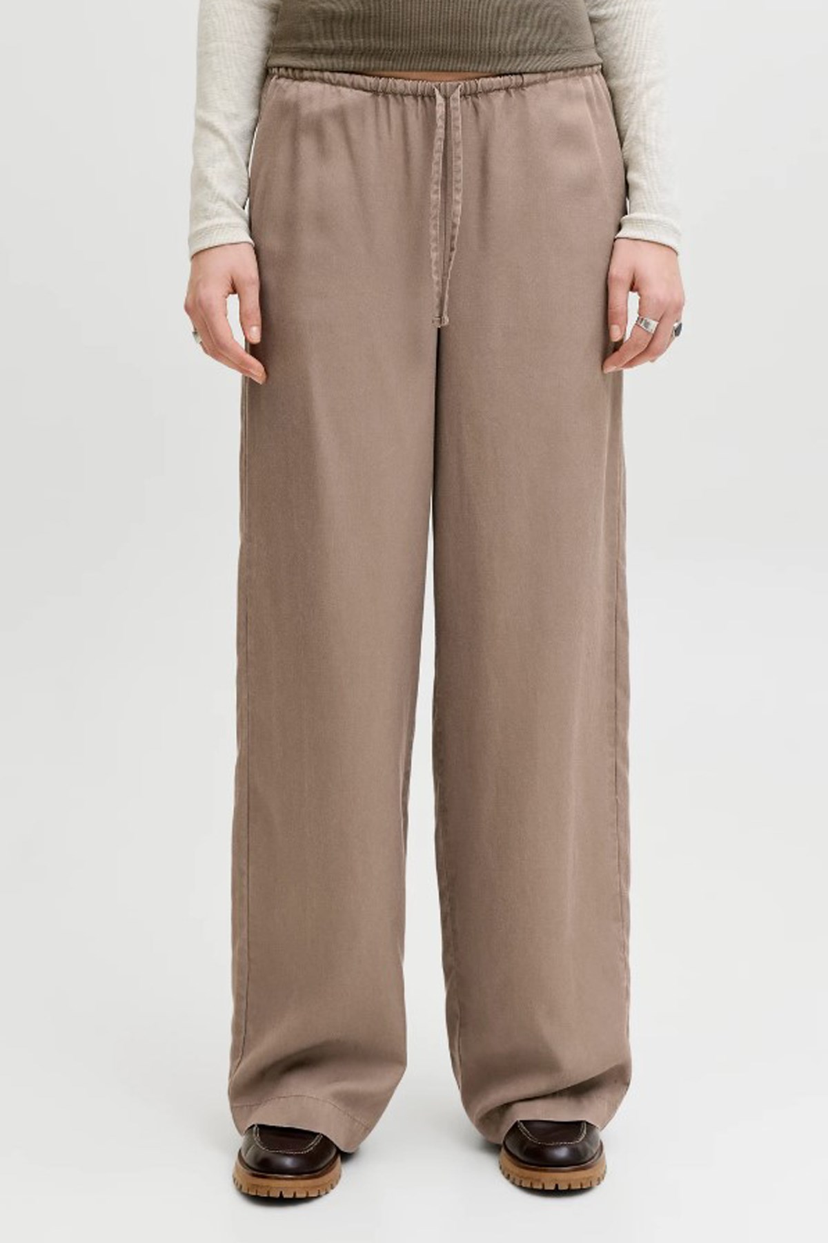 Jack & Jones Jxsigrid Kadın Pantolon 12289009 Gri