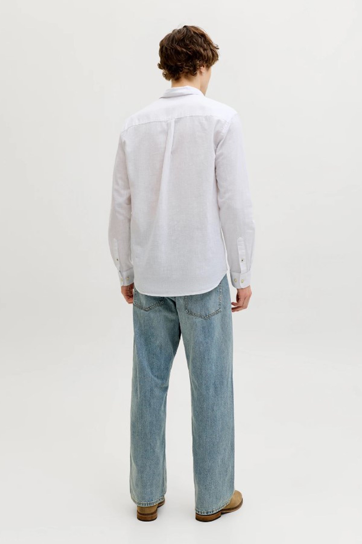 Jack & Jones Jjesummer Erkek Gömlek 12289174 Beyaz
