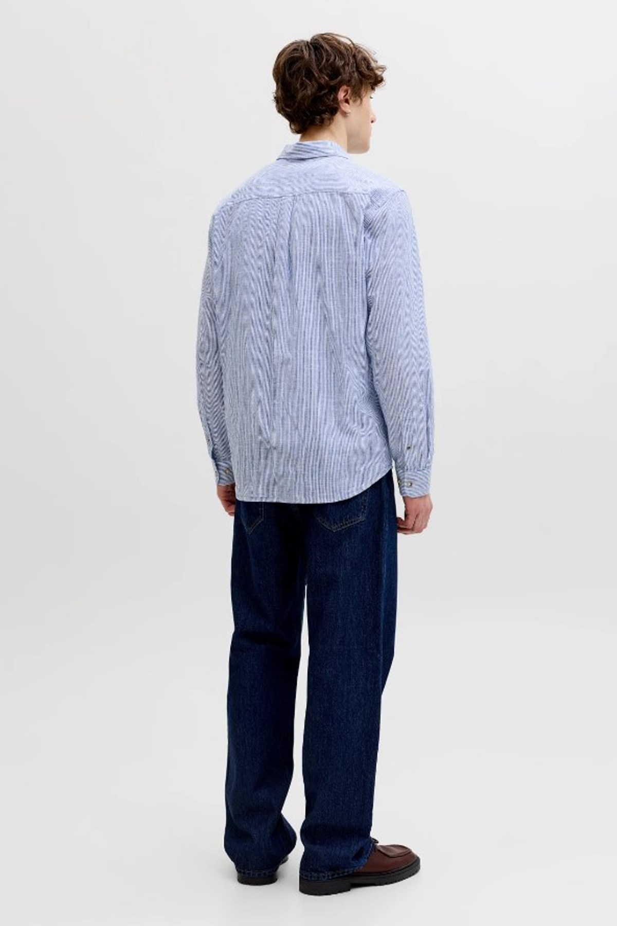 Jack & Jones Jjesummer Erkek Gömlek 12289174 Mavi