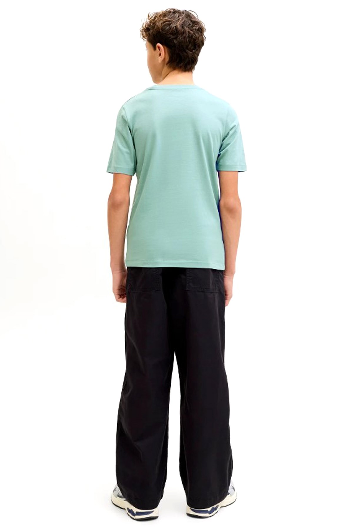 Jack & Jones Jjelogo Çocuk Tişört 12289236 Açık Mavi