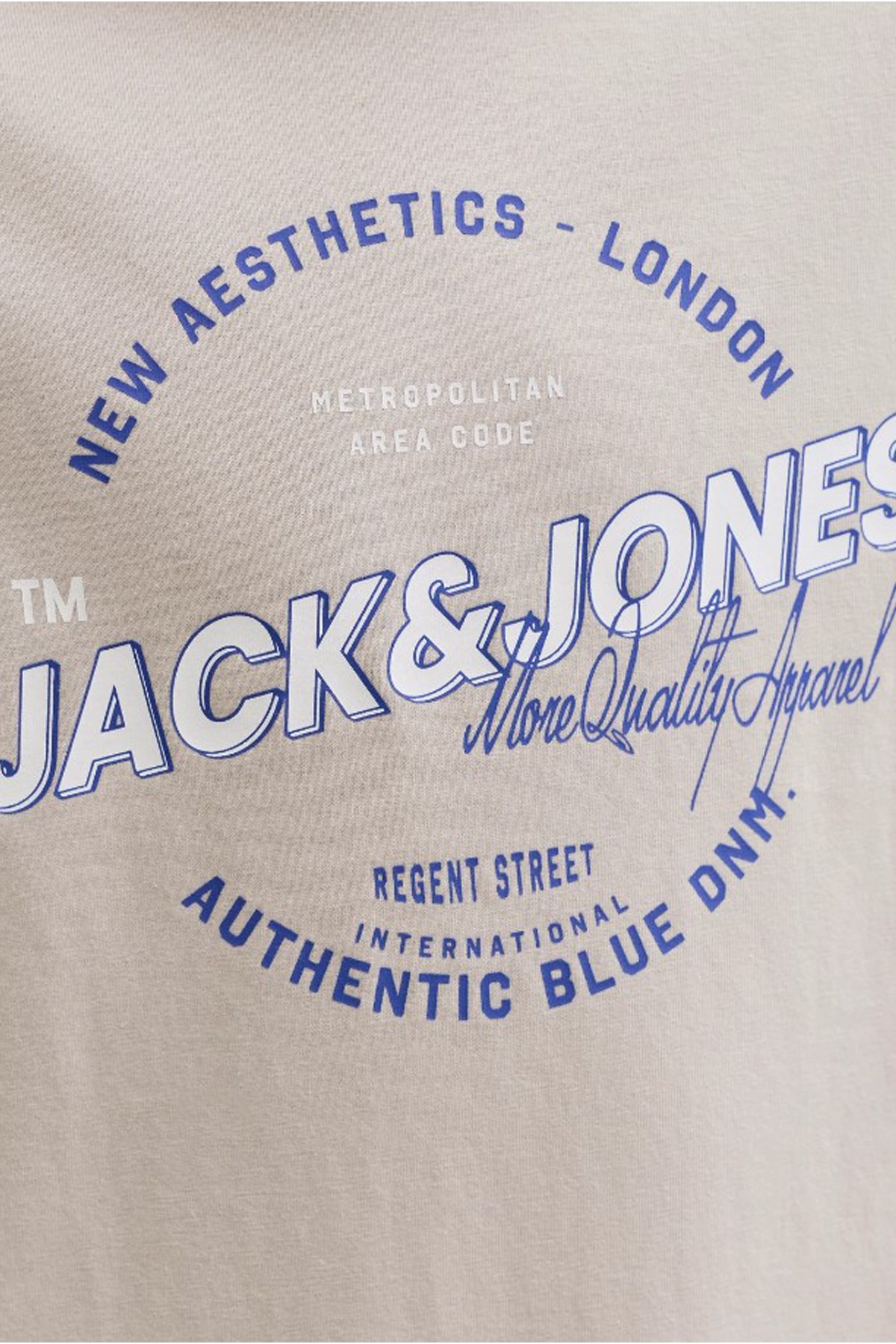Jack & Jones Jjelogo Çocuk Tişört 12289236 Krem