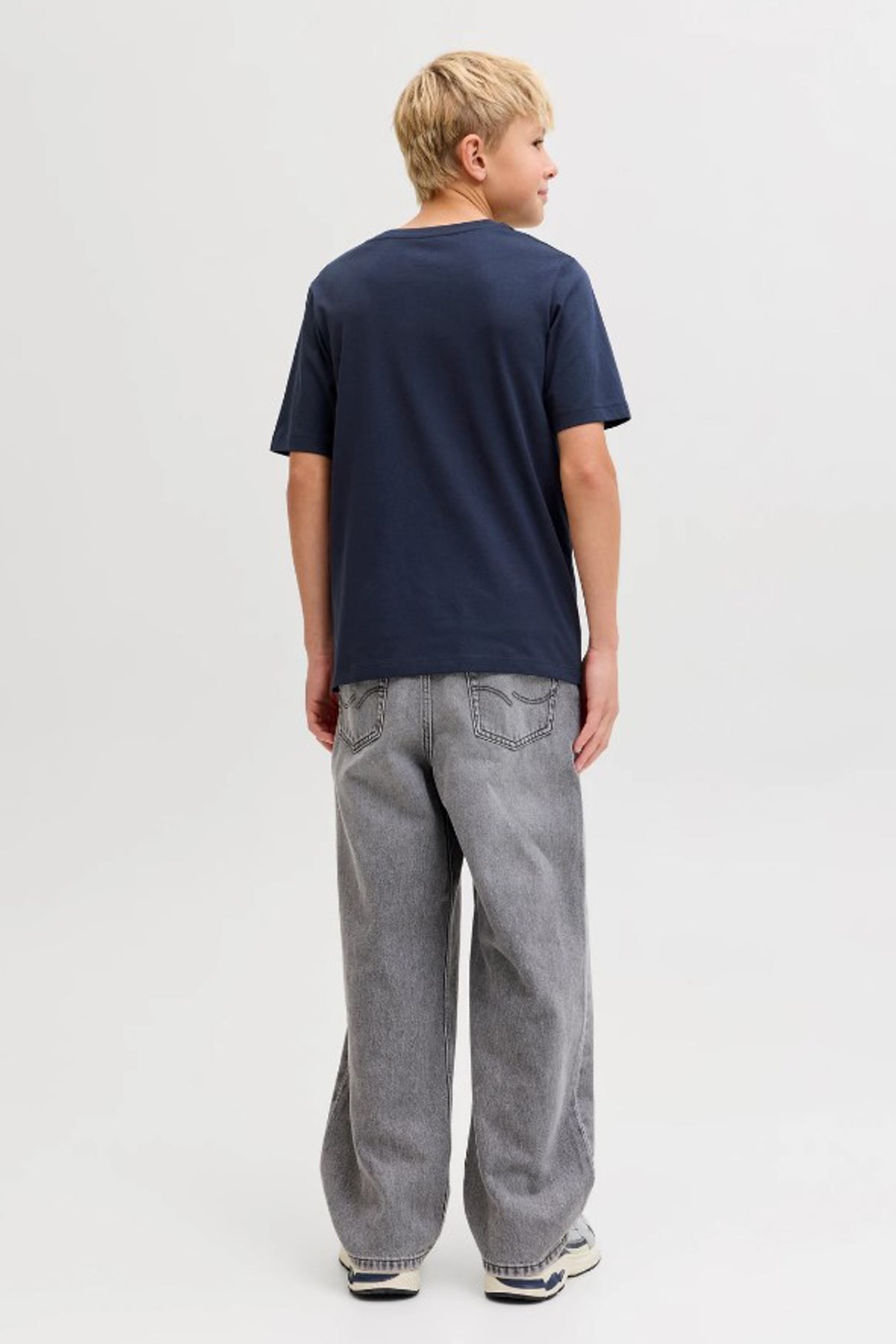 Jack & Jones Jjelogo Çocuk Tişört 12289236 Lacivert