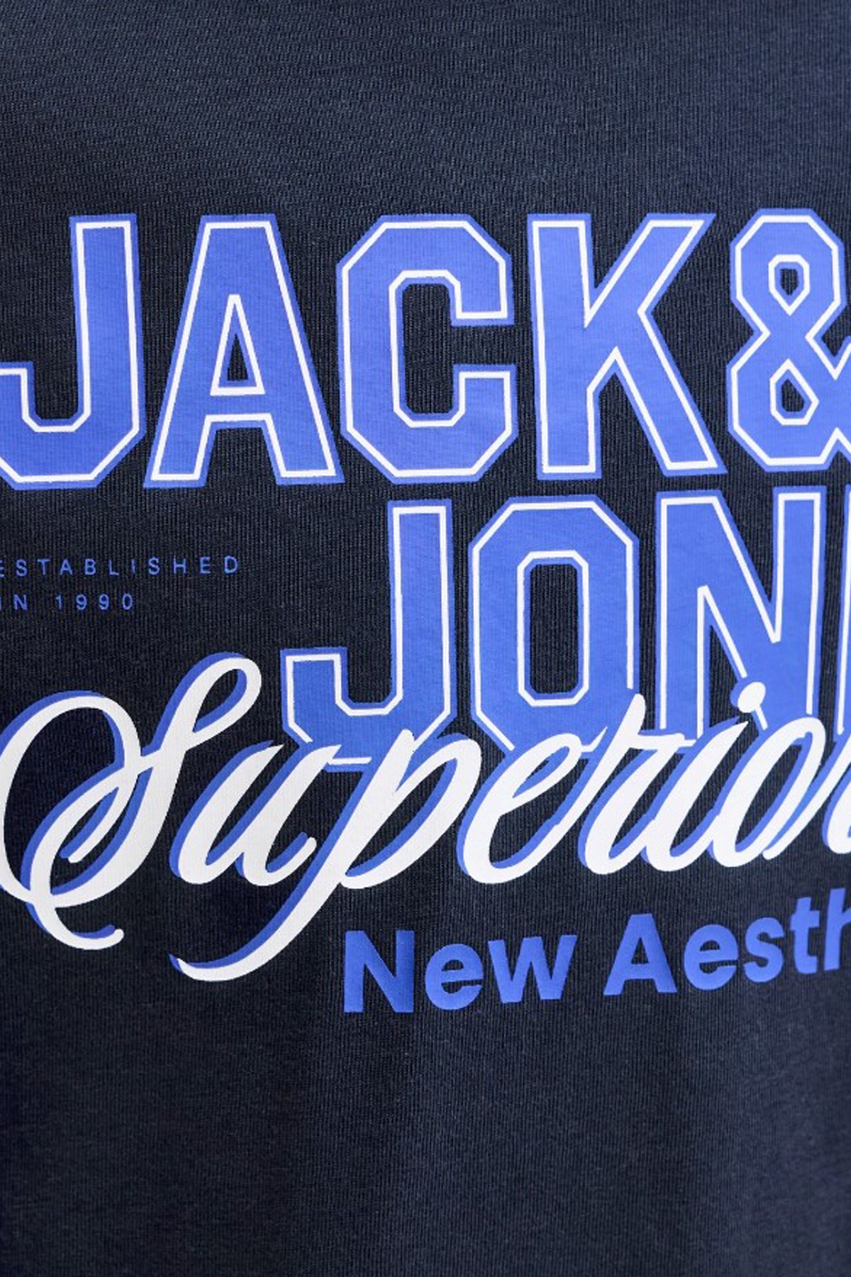 Jack & Jones Jjelogo Çocuk Tişört 12289236 Lacivert