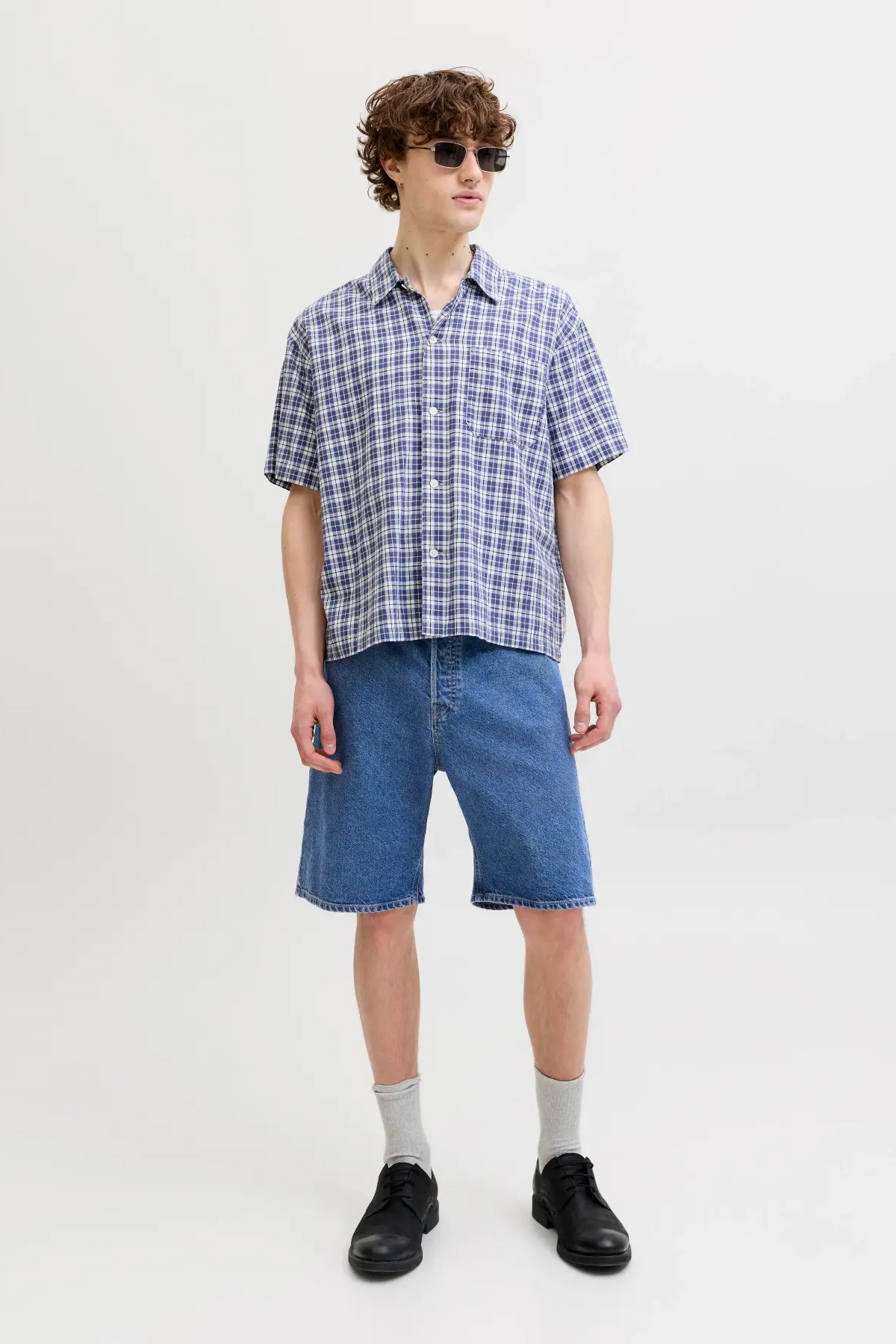 Jack & Jones Jjialex Erkek Şort 12289244 Lacivert