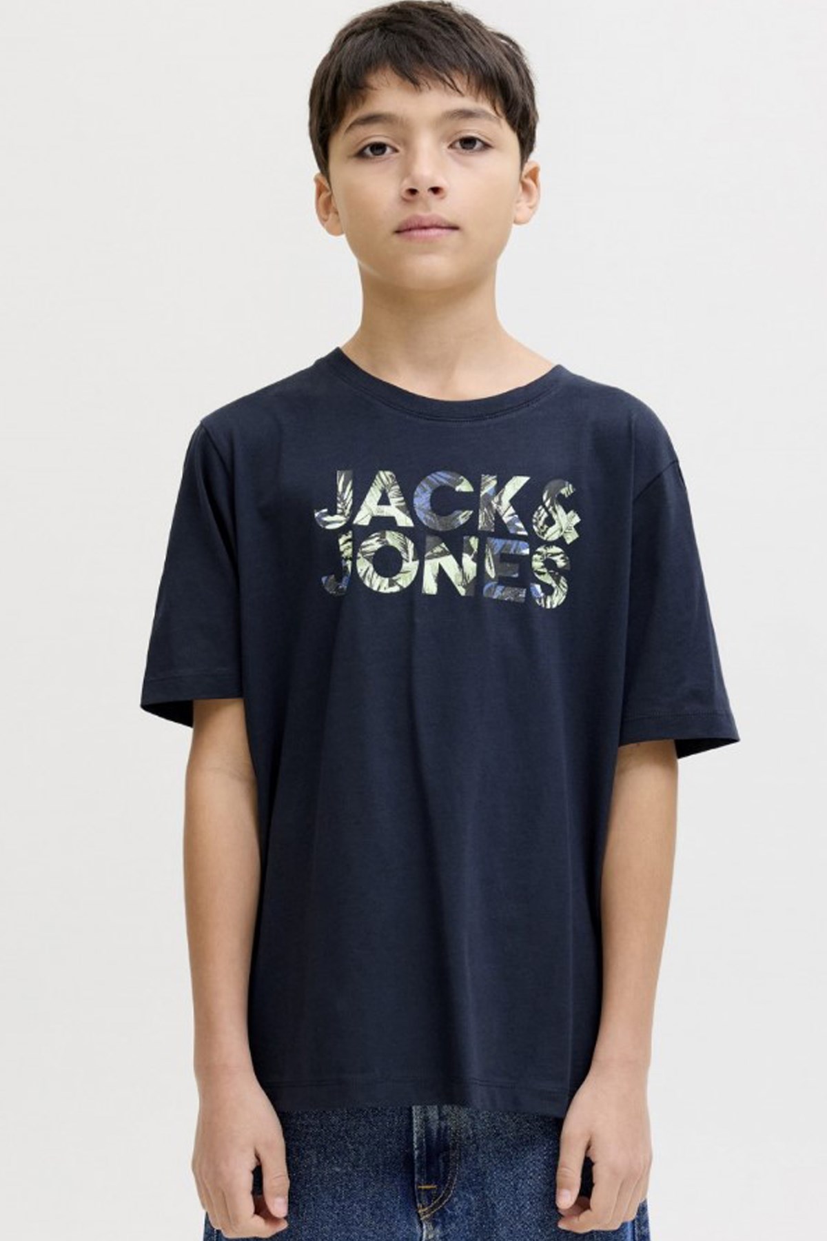 Jack & Jones Jjejeff Çocuk Tişört 12289257 Mavi
