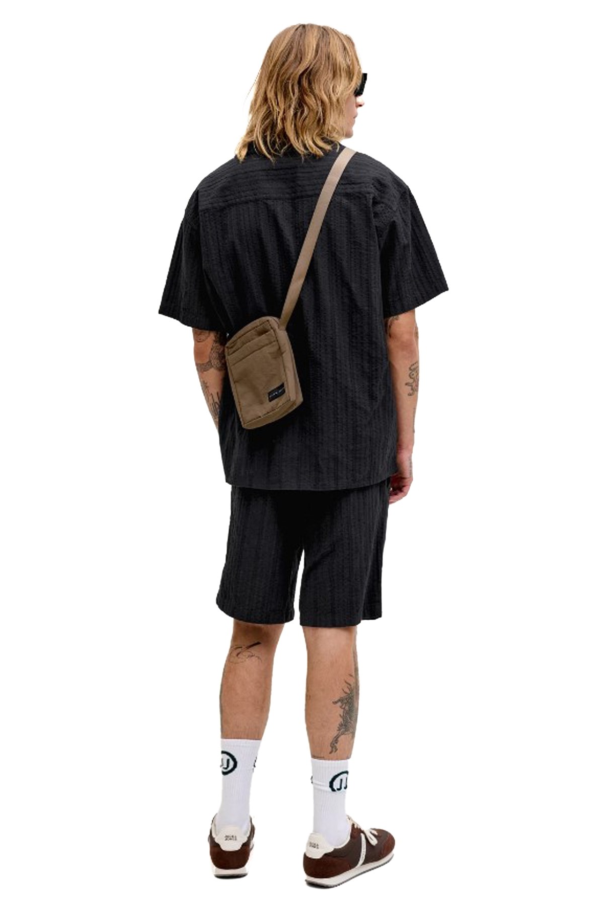 Jack & Jones Jjetyson Erkek Gömlek 12289457 Siyah