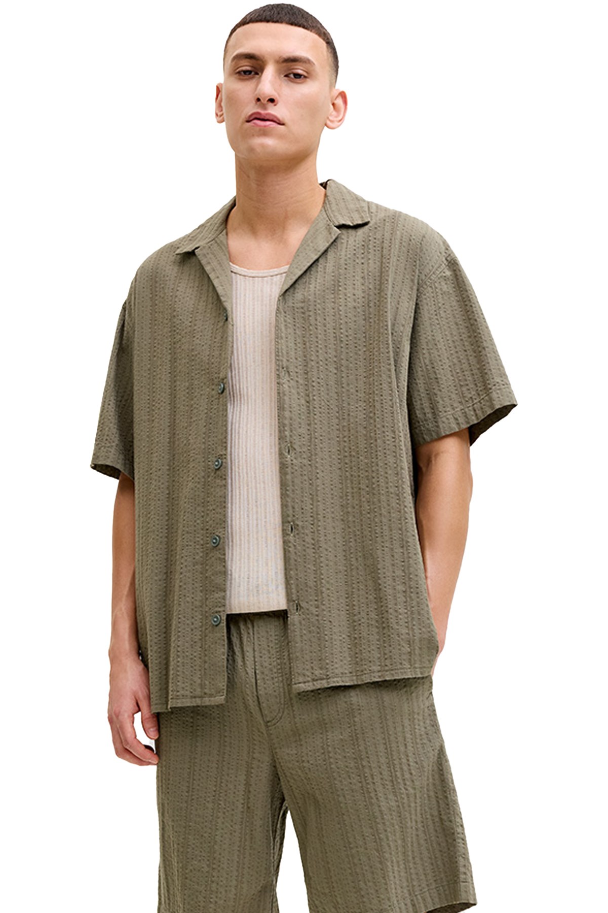 Jack & Jones Jjetyson Erkek Gömlek 12289457 Yeşil