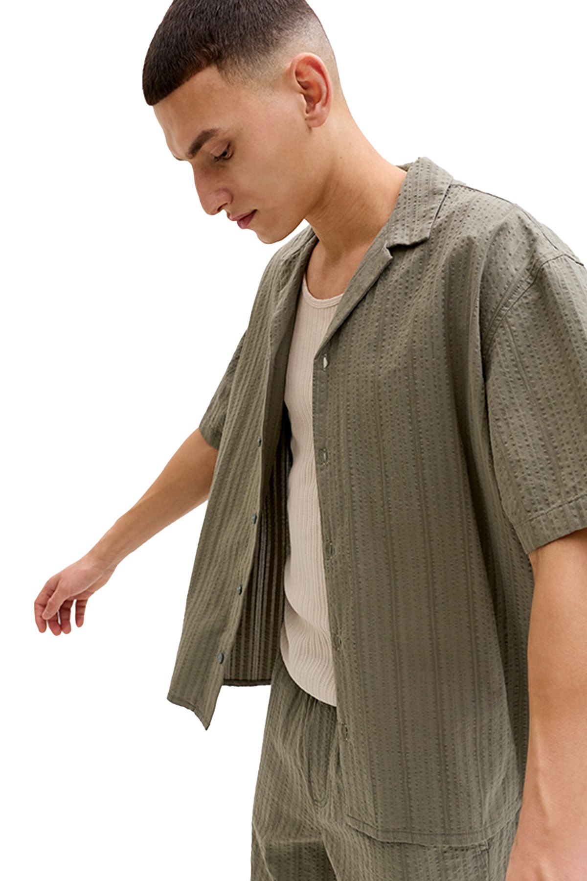 Jack & Jones Jjetyson Erkek Gömlek 12289457 Yeşil