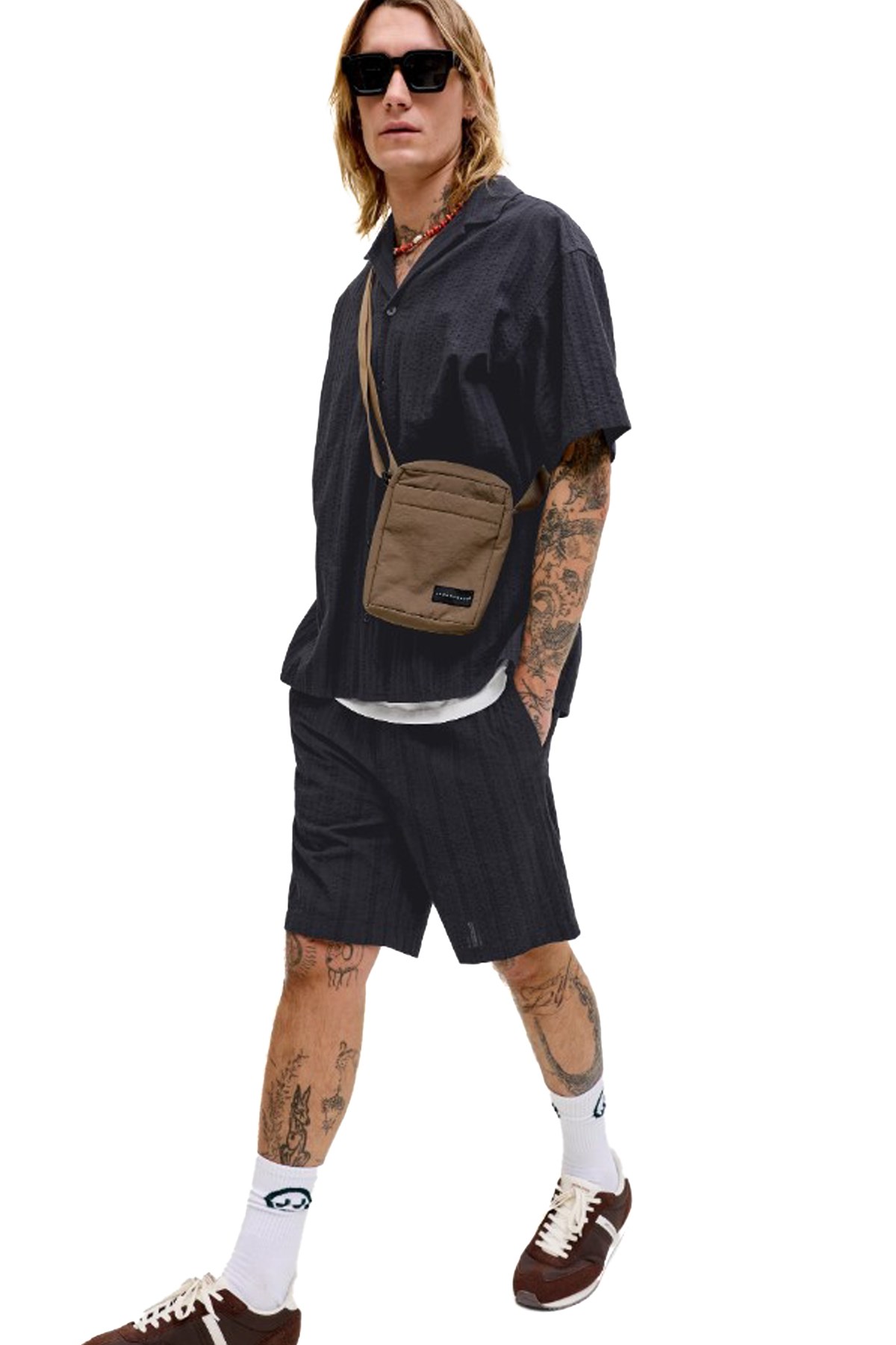 Jack & Jones Jpstjaiden Erkek Şort 12289531 Siyah