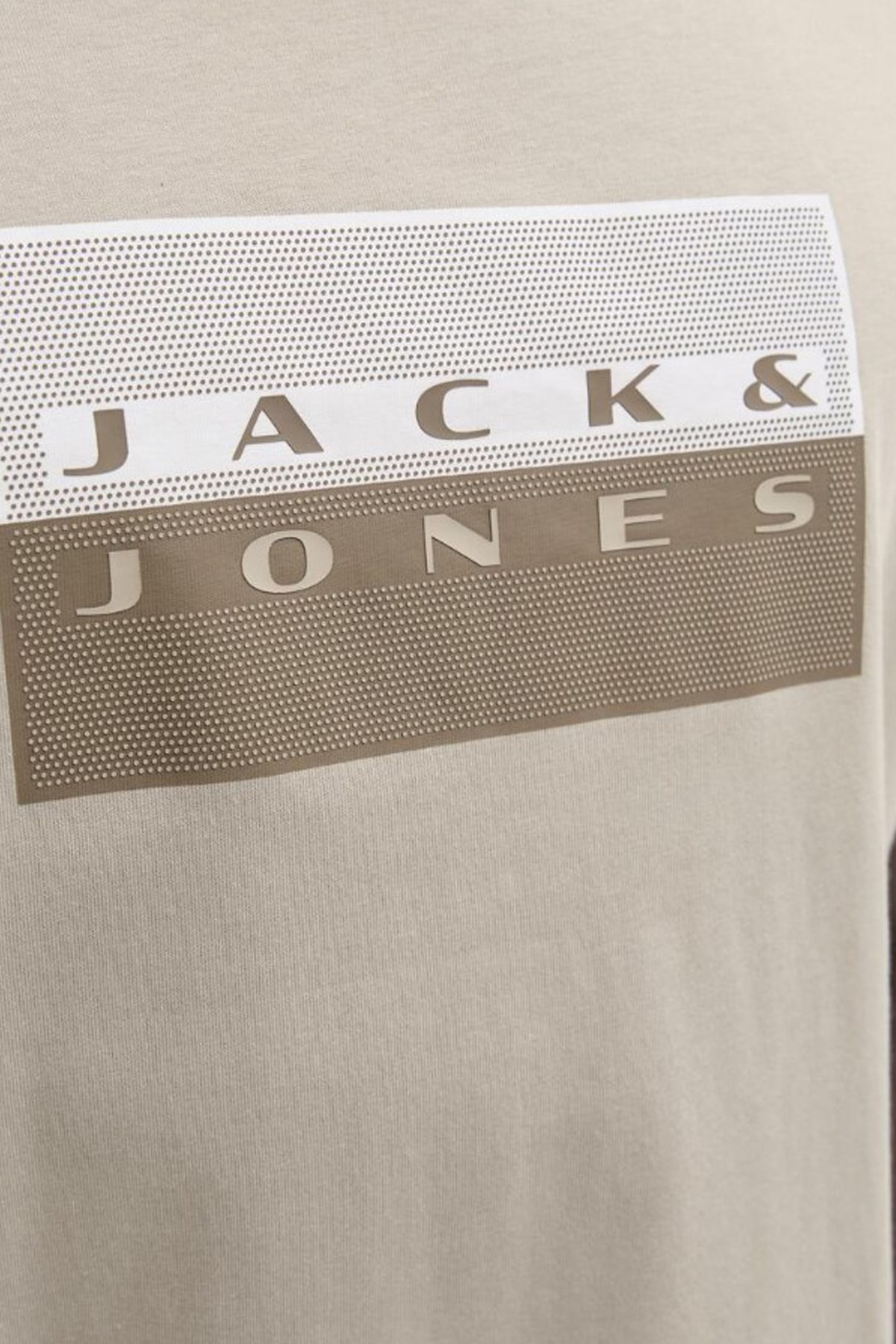 Jack & Jones Jcofusion Erkek Tişört 12289863 Bej
