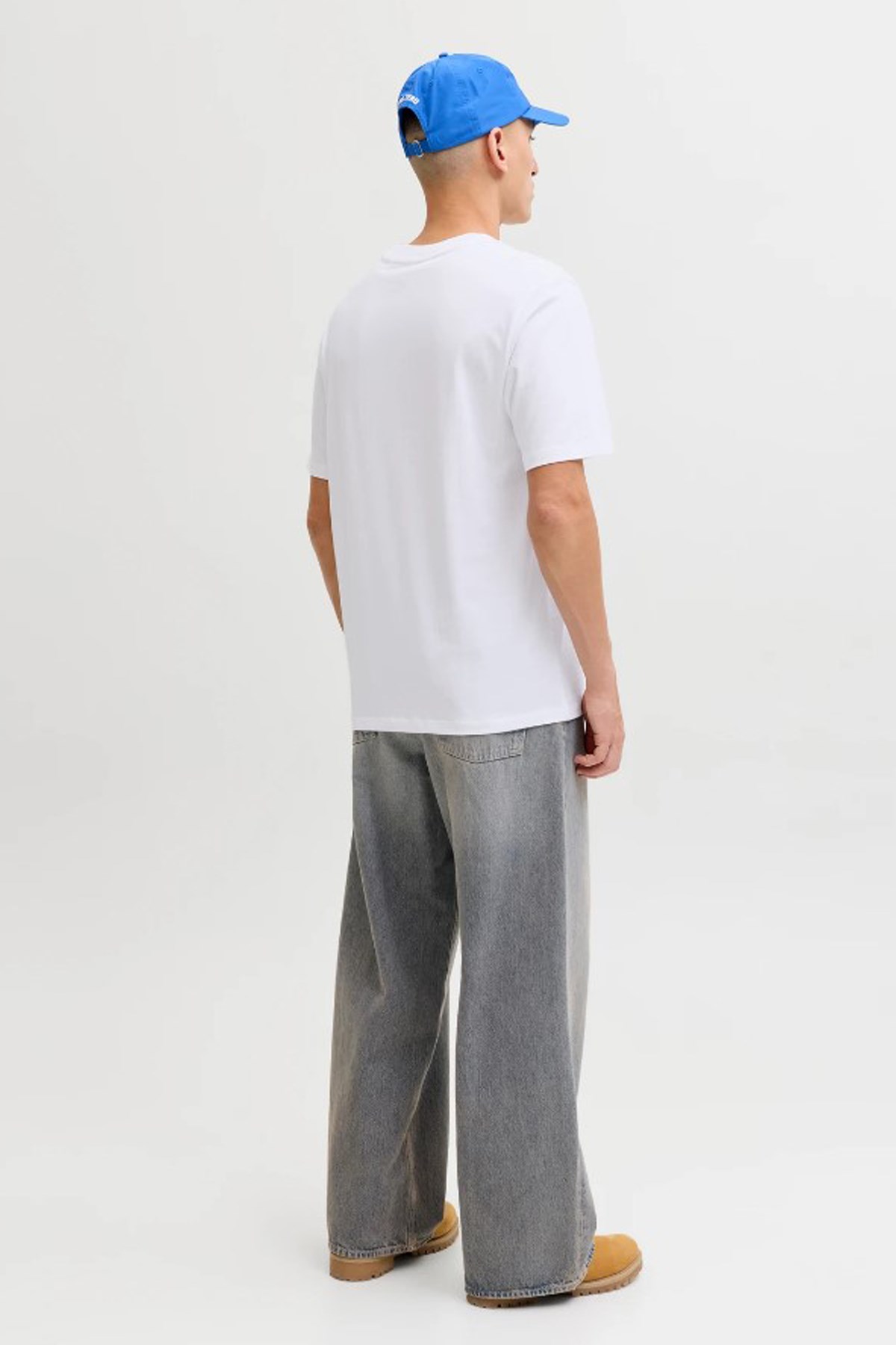 Jack & Jones Jcofusion Erkek Tişört 12289863 Beyaz