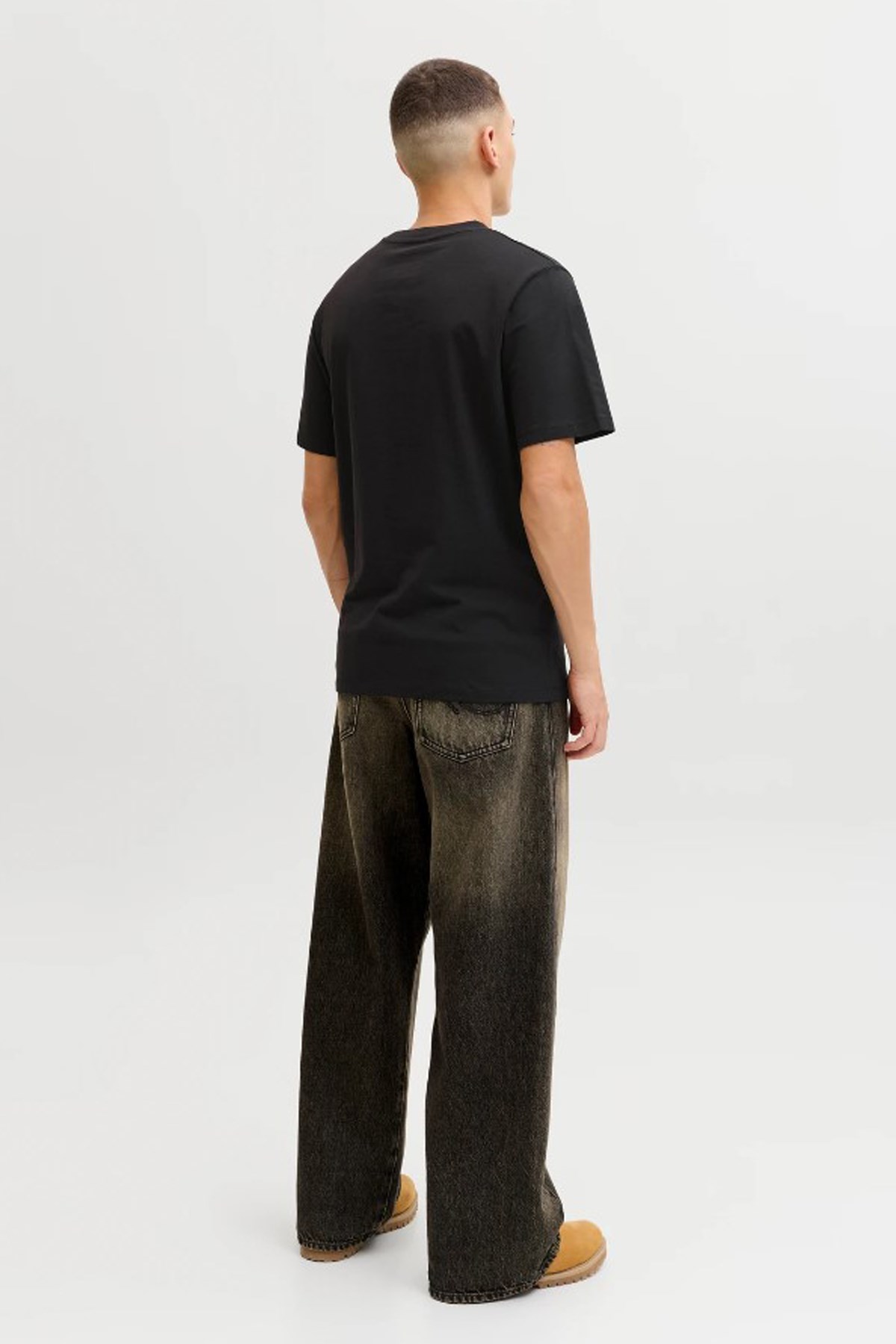 Jack & Jones Jcofusion Erkek Tişört 12289863 Siyah