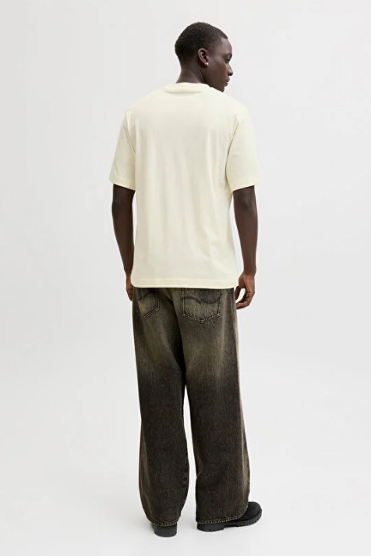 Jack & Jones Jcoclub Erkek Tişört 12289868 Bej