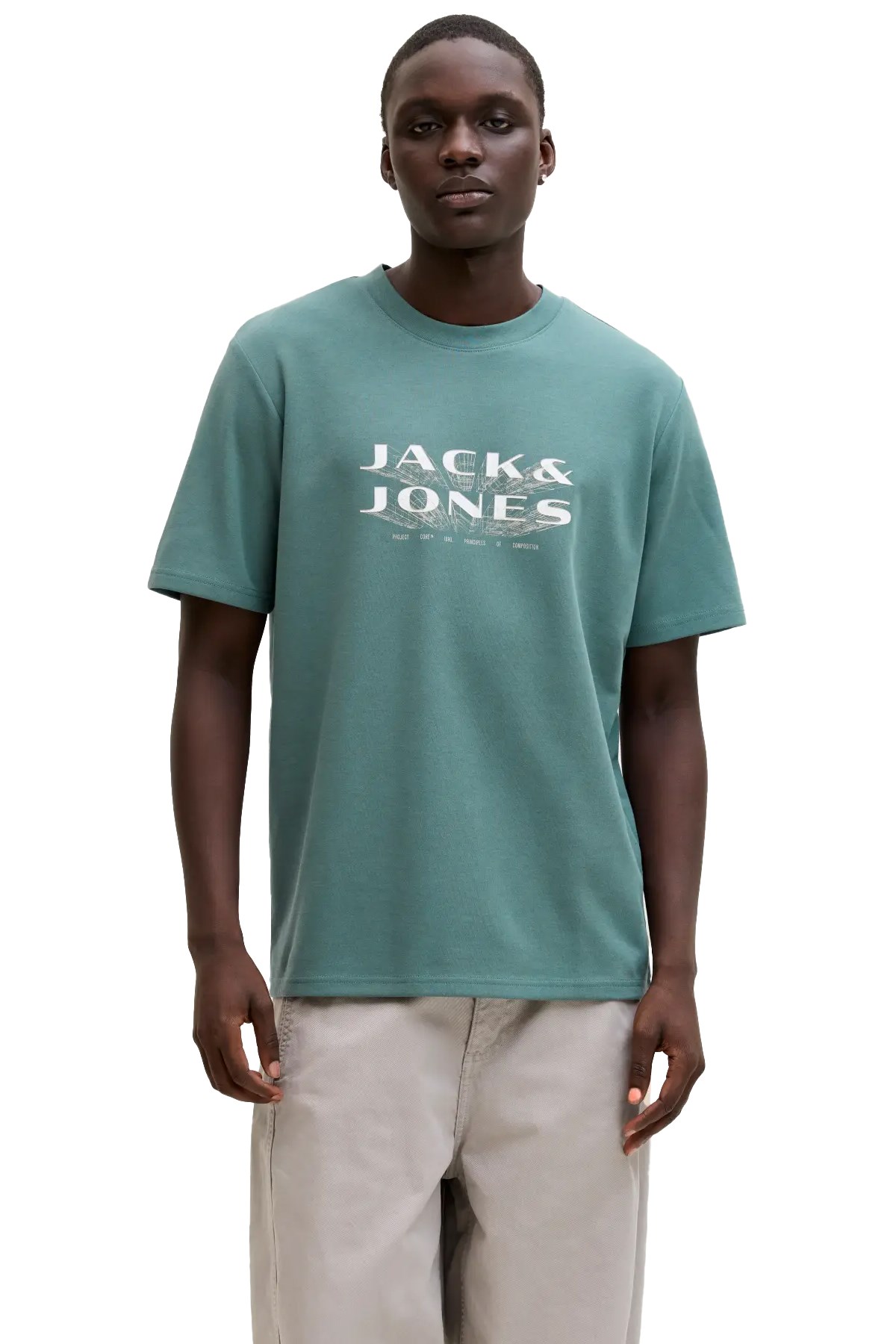 Jack & Jones Jcofusion Erkek Tişört 12289880 Mavi
