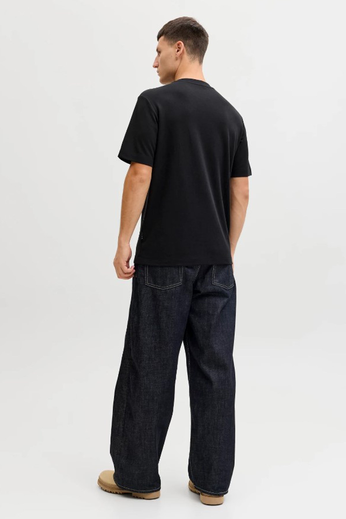 Jack & Jones Jcofusion Erkek Tişört 12289936 Siyah