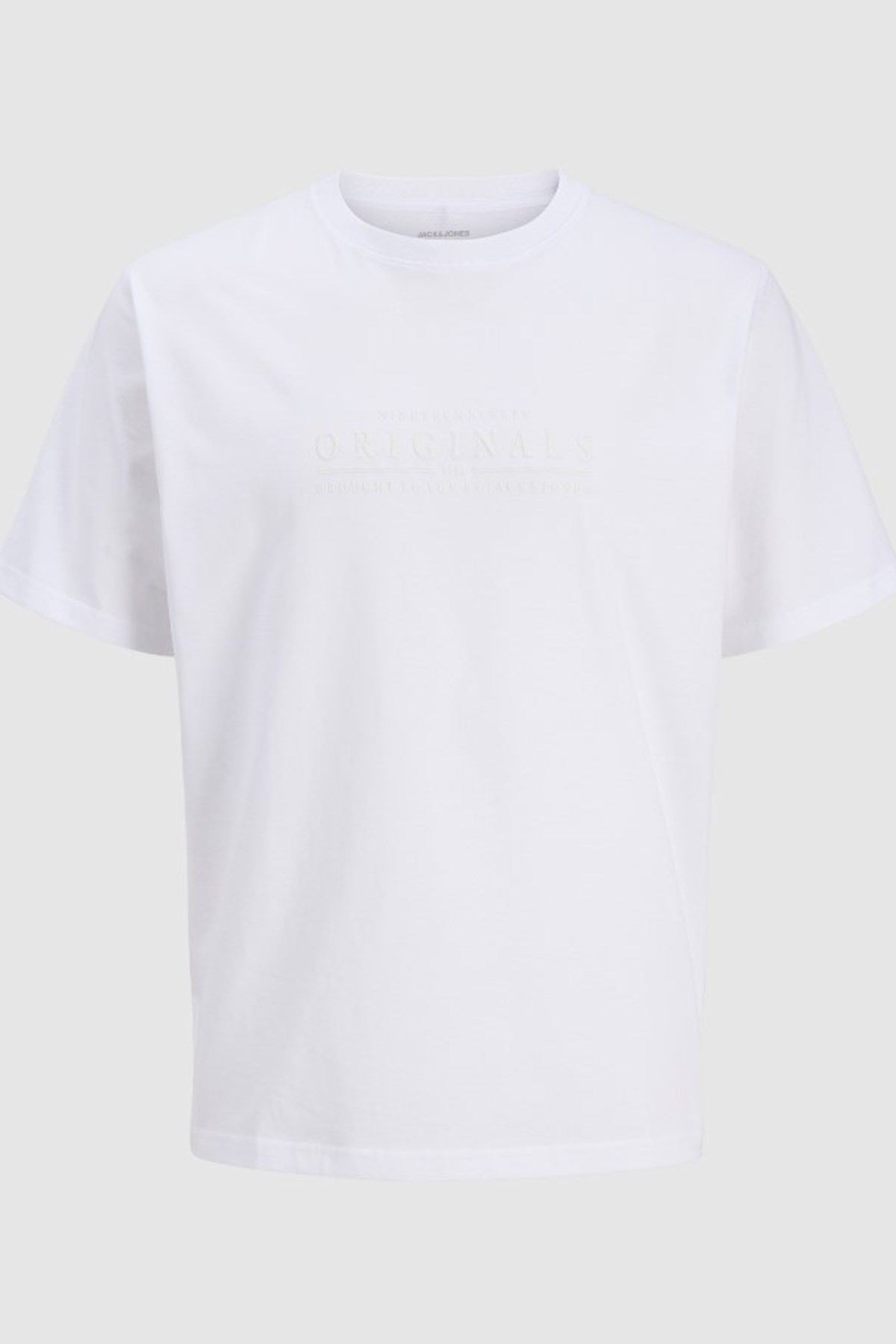 Jack & Jones Jorcatskills Erkek Tişört 12290315 Beyaz