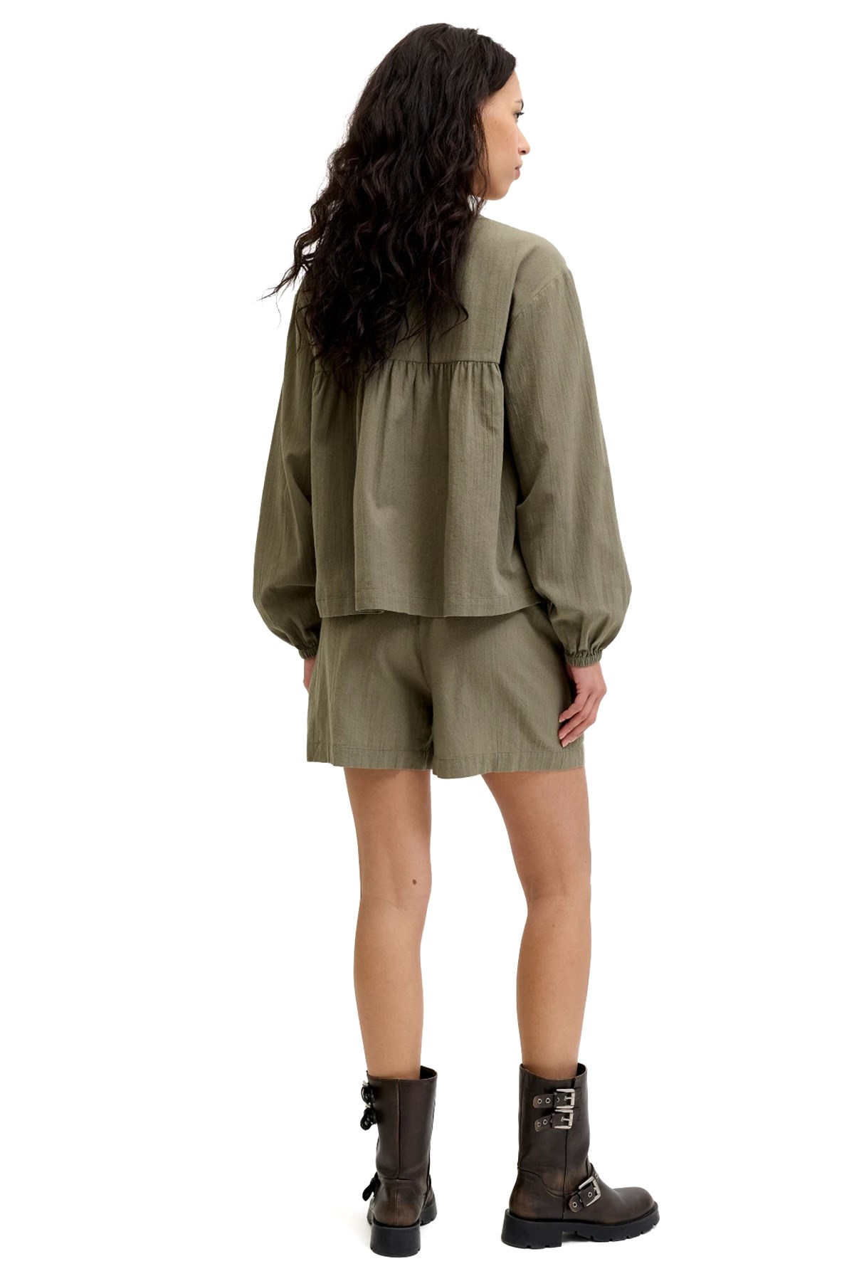 Jack & Jones Jxkia Kadın Şort 12290712 Haki