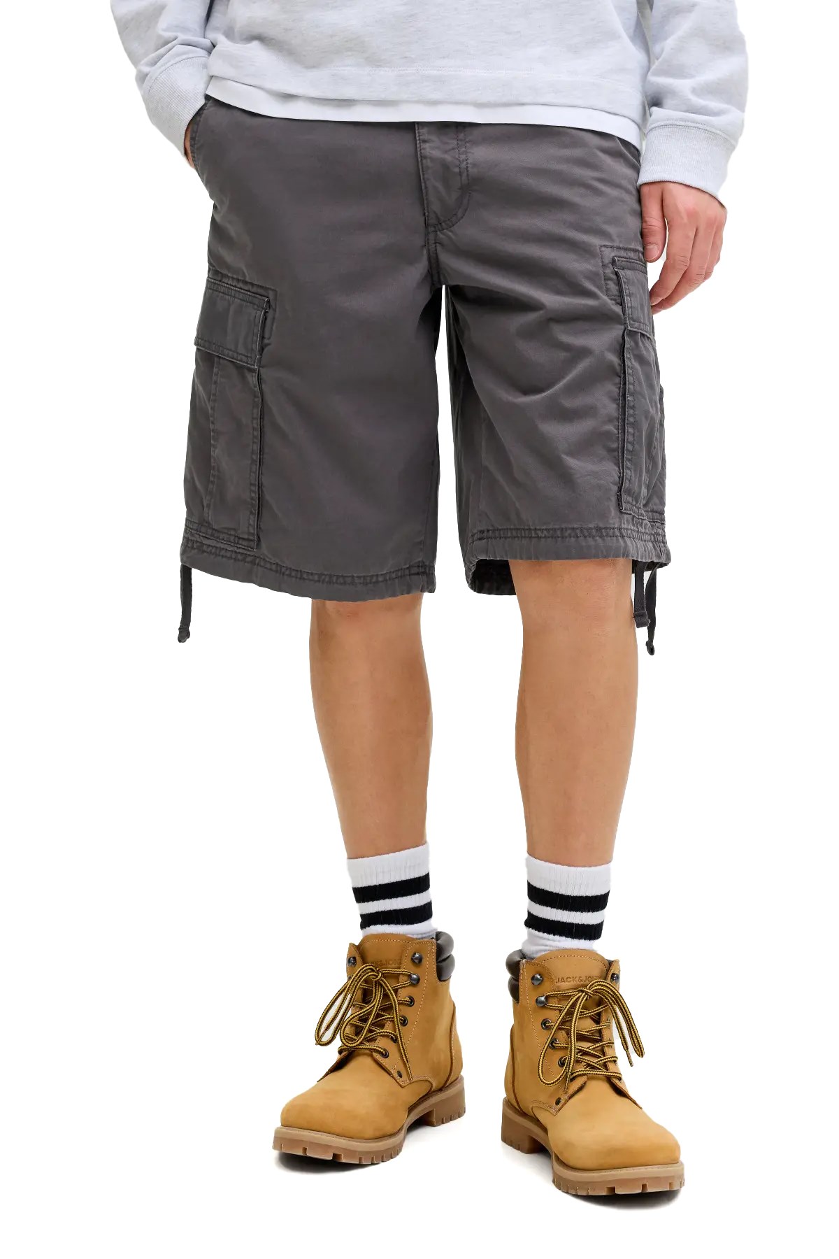 Jack & Jones Jpstcole Erkek Şort 12291369 Antrasit