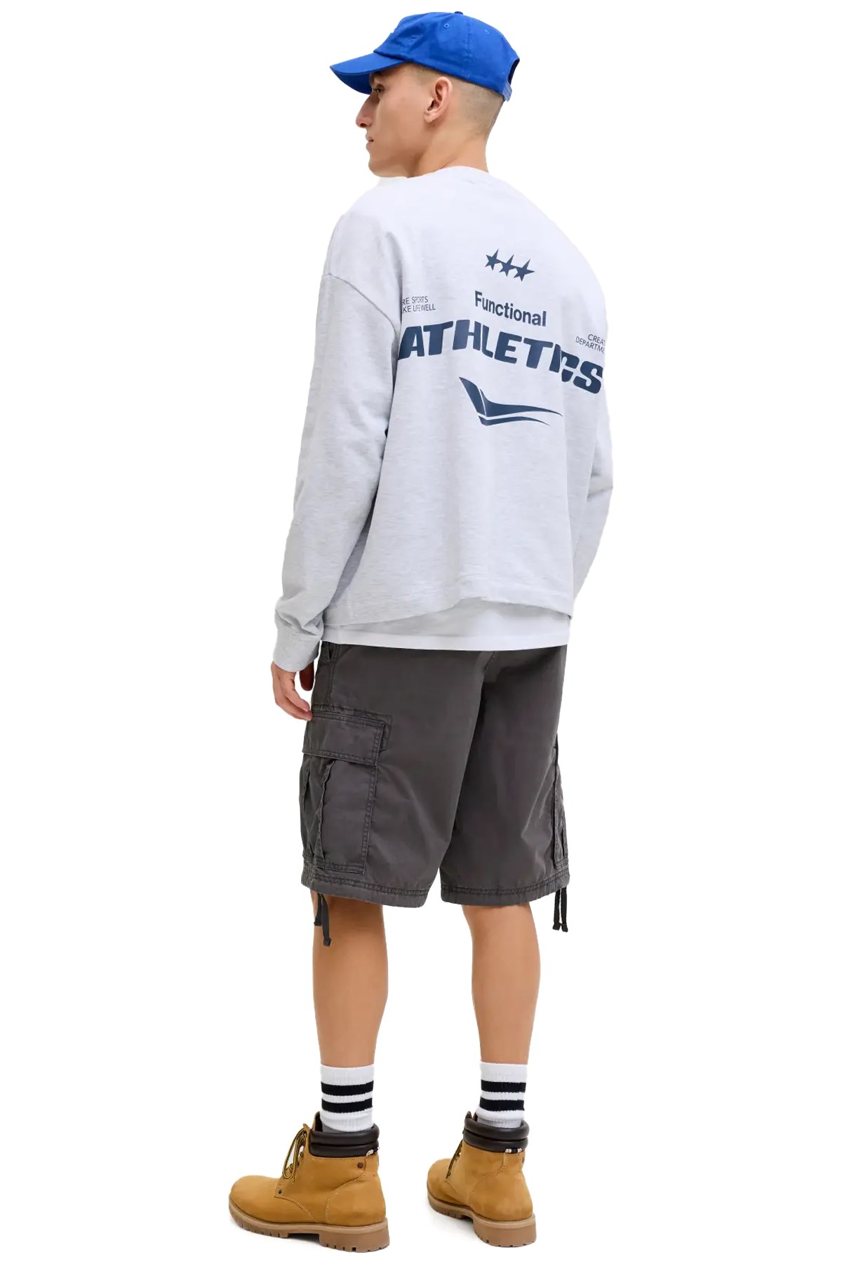 Jack & Jones Jpstcole Erkek Şort 12291369 Antrasit