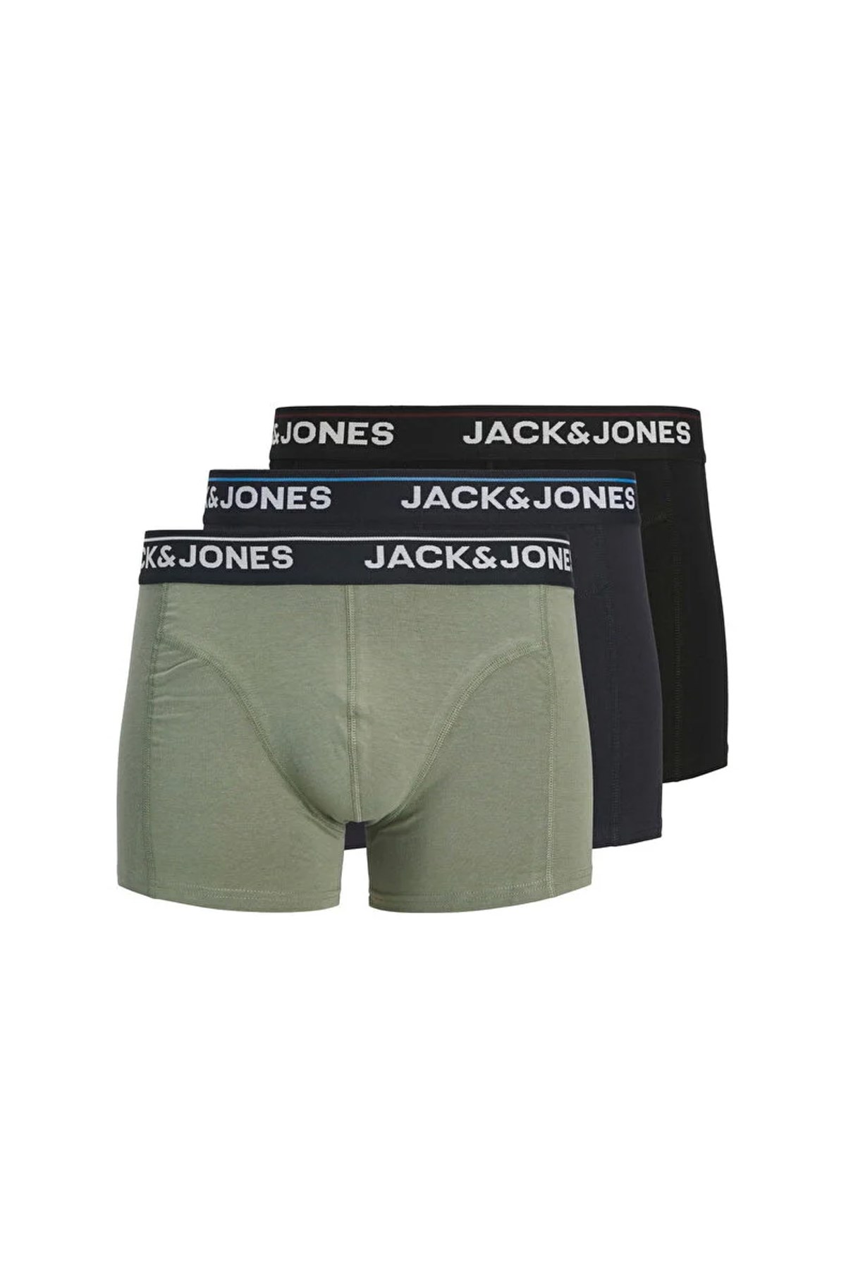 Jack & Jones Jactimothy 3 Pack Erkek Boxer 12291495 Mavi