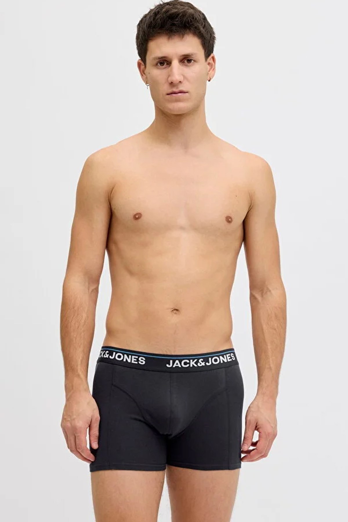 Jack & Jones Jactimothy 3 Pack Erkek Boxer 12291495 Mavi