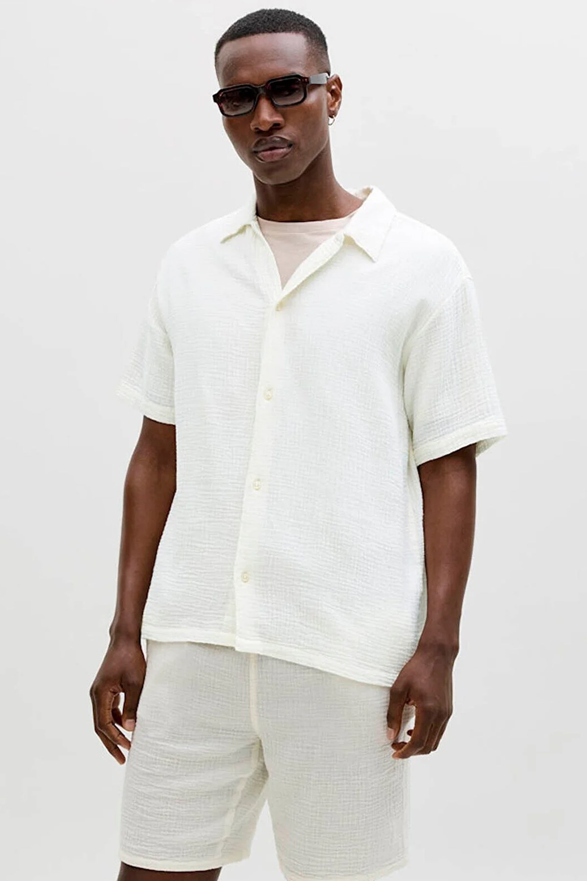 Jack & Jones Jornant Erkek Gömlek 12291812 Krem