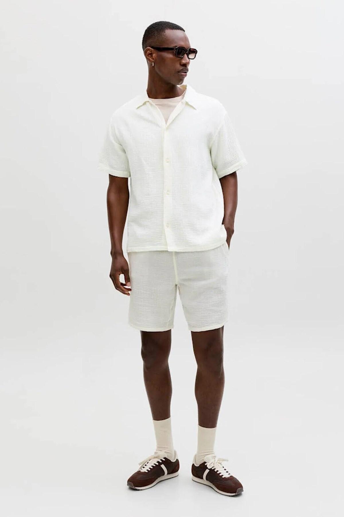 Jack & Jones Jornant Erkek Gömlek 12291812 Krem