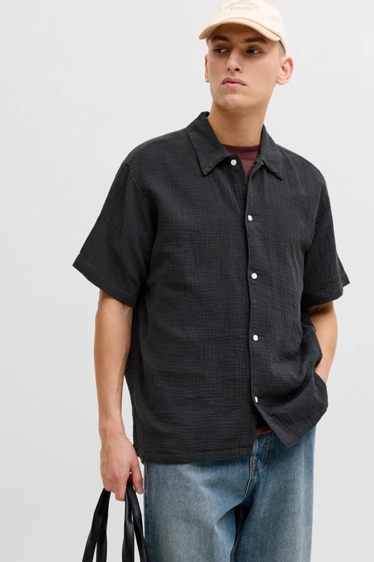 Jack & Jones Jornant Erkek Gömlek 12291812 Siyah