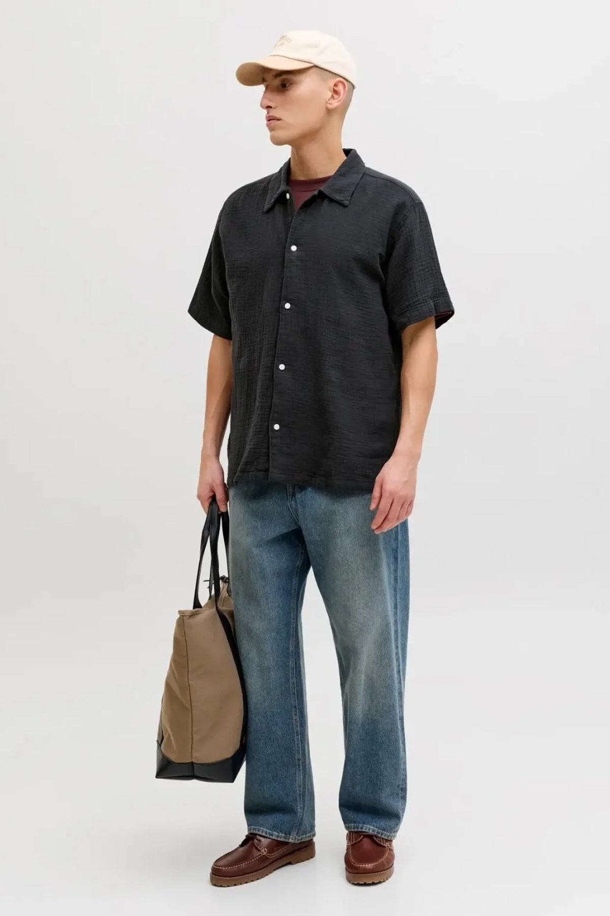 Jack & Jones Jornant Erkek Gömlek 12291812 Siyah