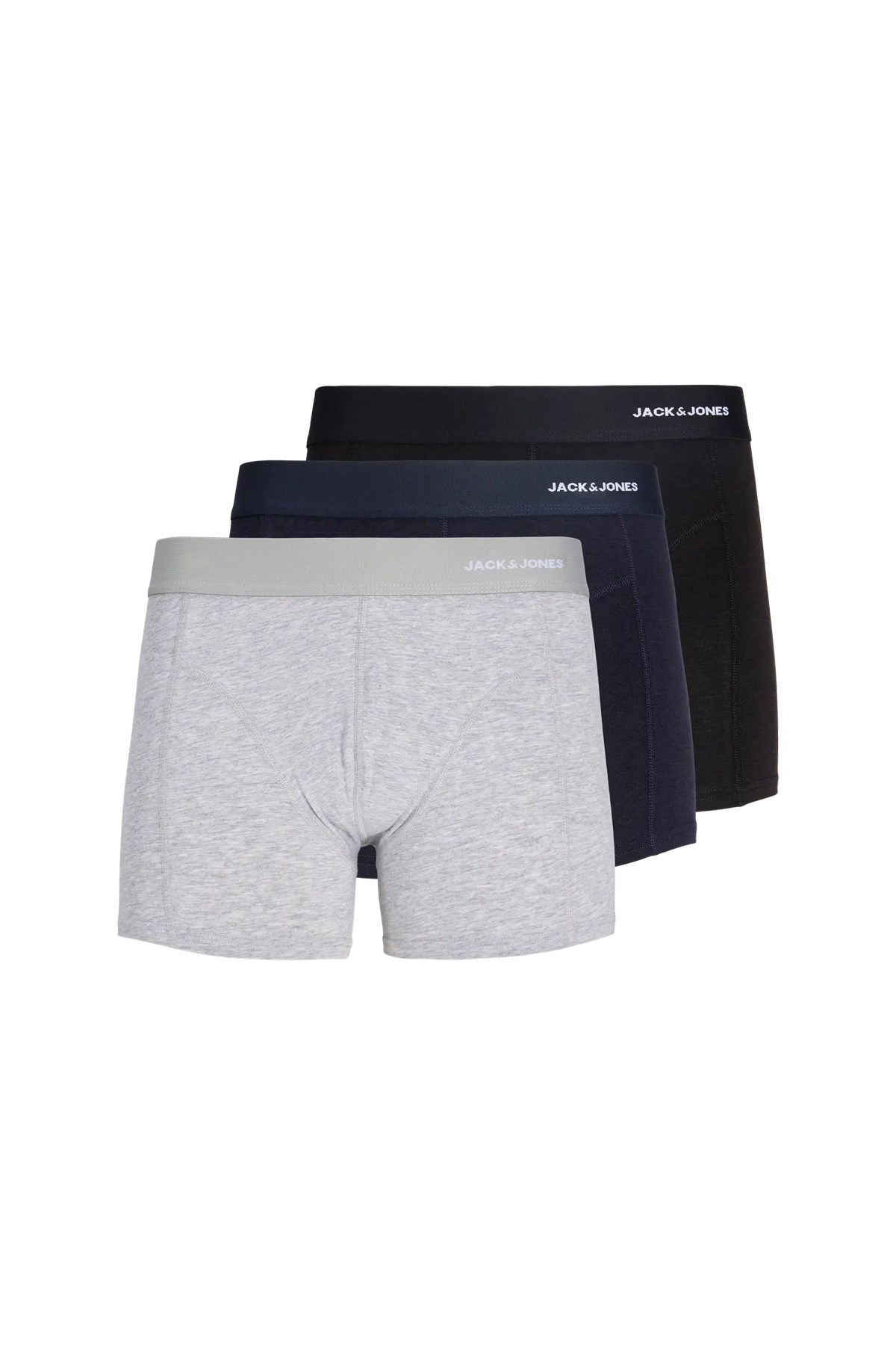 Jack & Jones Jacgabriel 3 Pack Erkek Boxer 12291864 Siyah