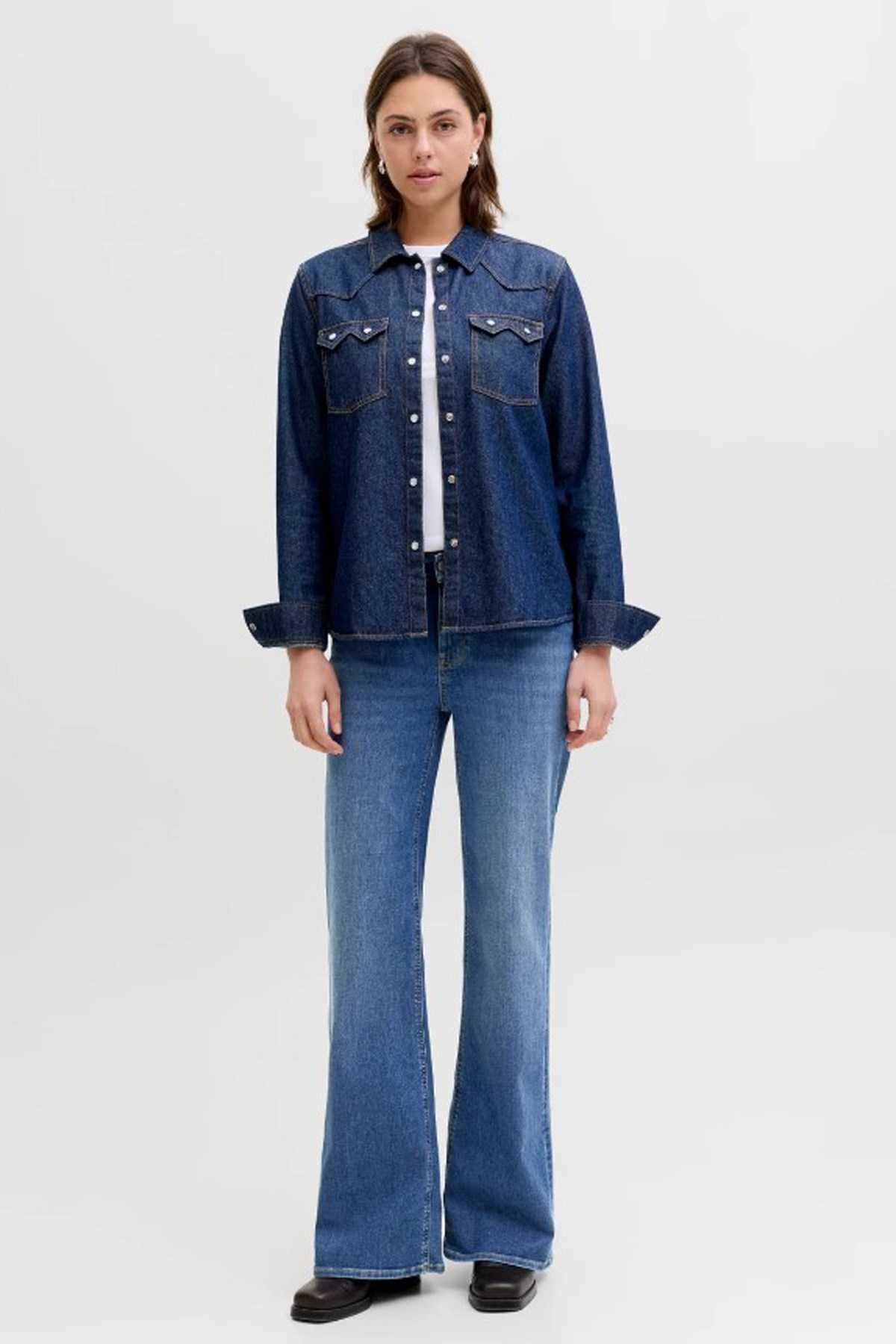 Jack & Jones Jxrome Kadın Jean 12292113 Mavi