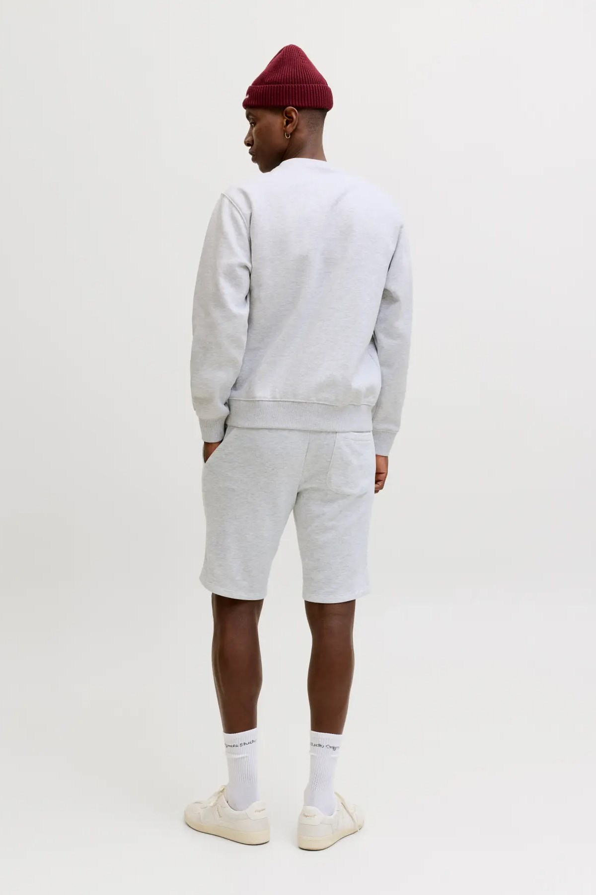 Jack & Jones Jpstgordon Erkek Şort 12292136 Beyaz