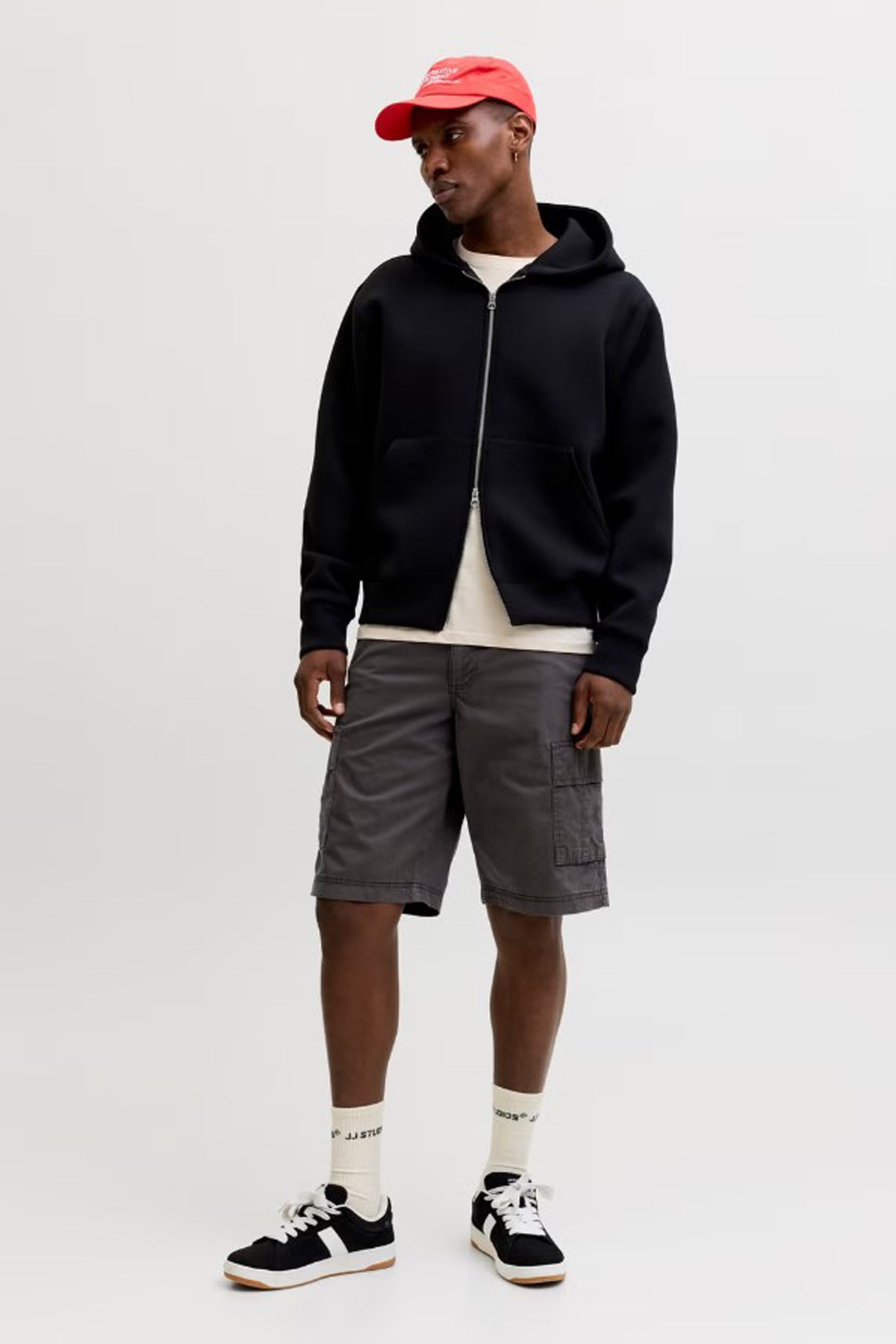 Jack & Jones Jpstcole Erkek Şort 12292263 Gri