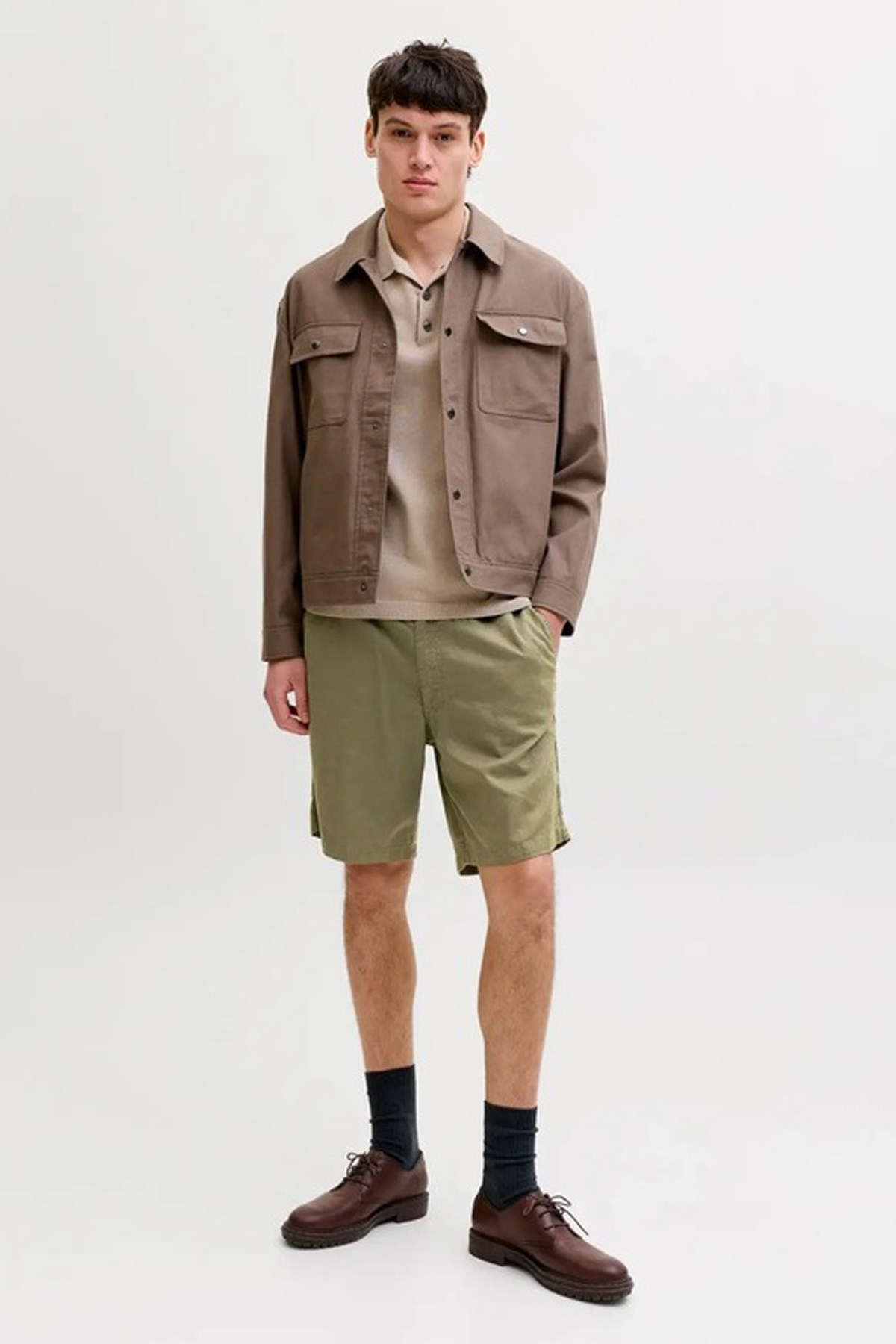 Jack & Jones Jpstjaiden Erkek Şort 12292332 Açık Yeşil