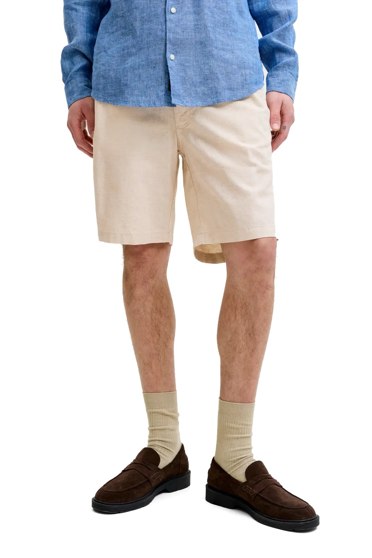 Jack & Jones Jpstjaiden Erkek Şort 12292332 Ekru