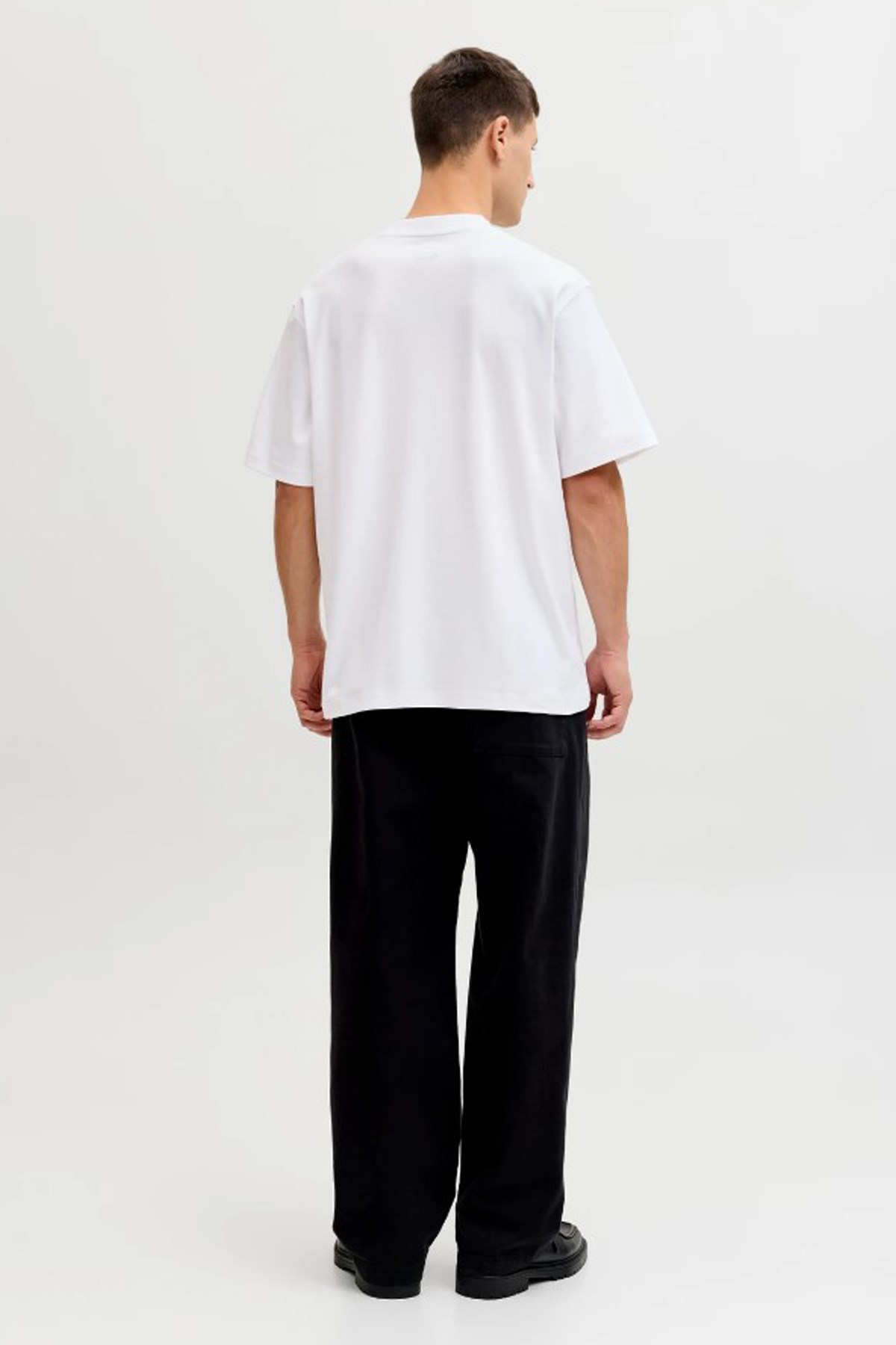 Jack & Jones Jprblaowen Erkek Tişört 12292397 Beyaz