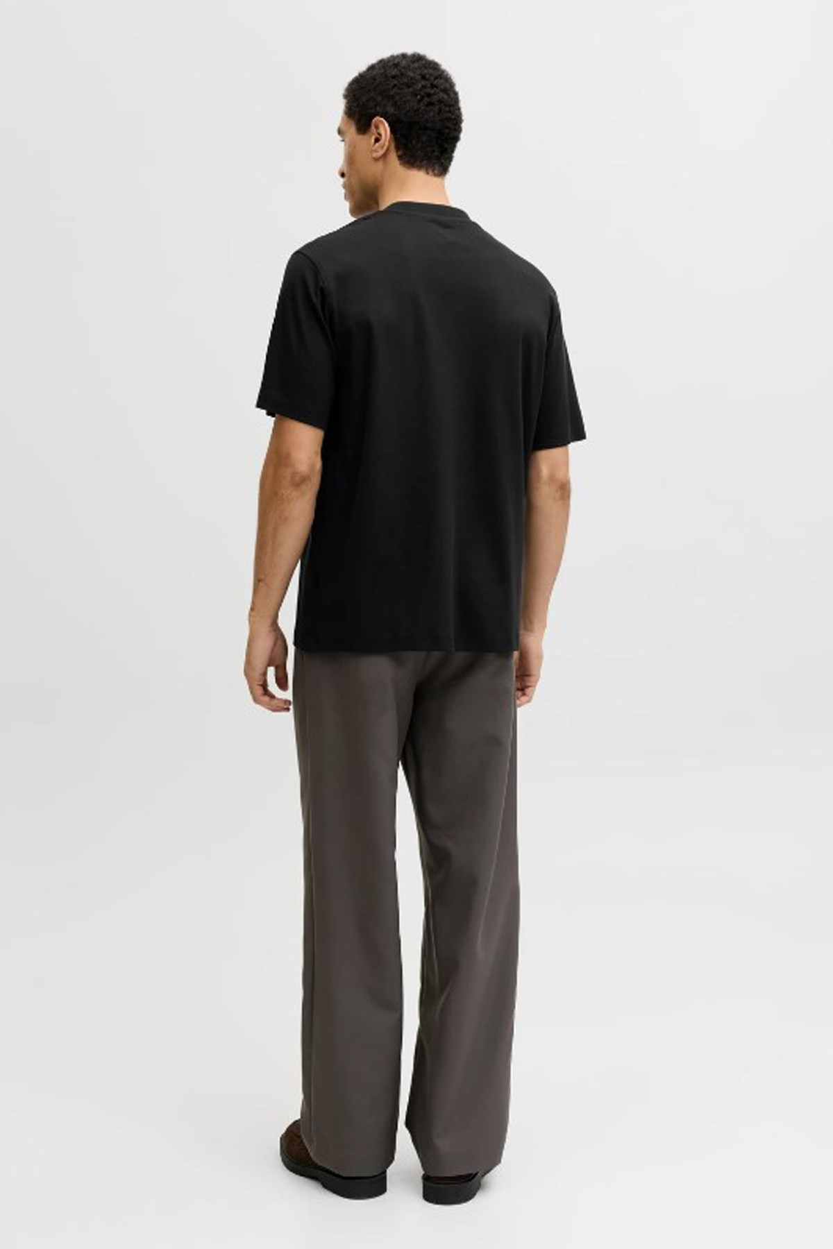 Jack & Jones Jprblaowen Erkek Tişört 12292397 Siyah