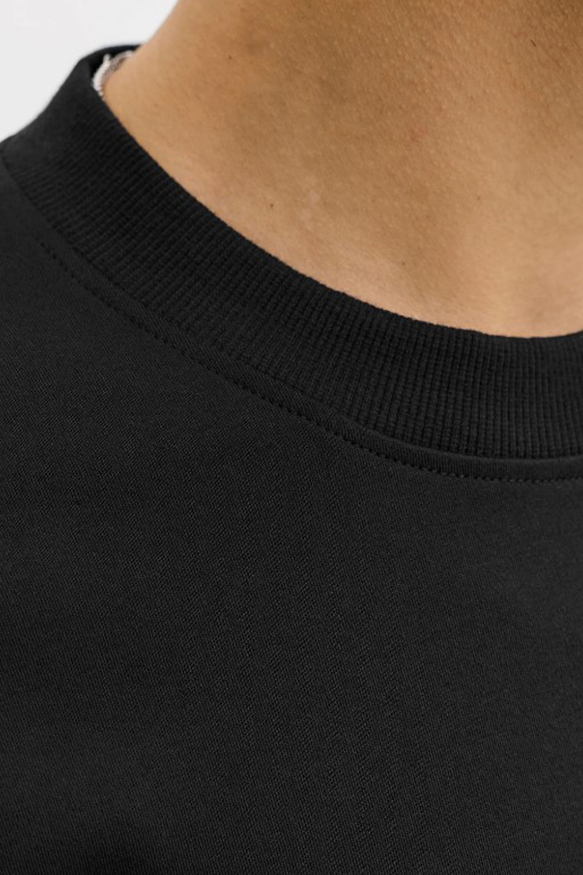 Jack & Jones Jprblaowen Erkek Tişört 12292397 Siyah