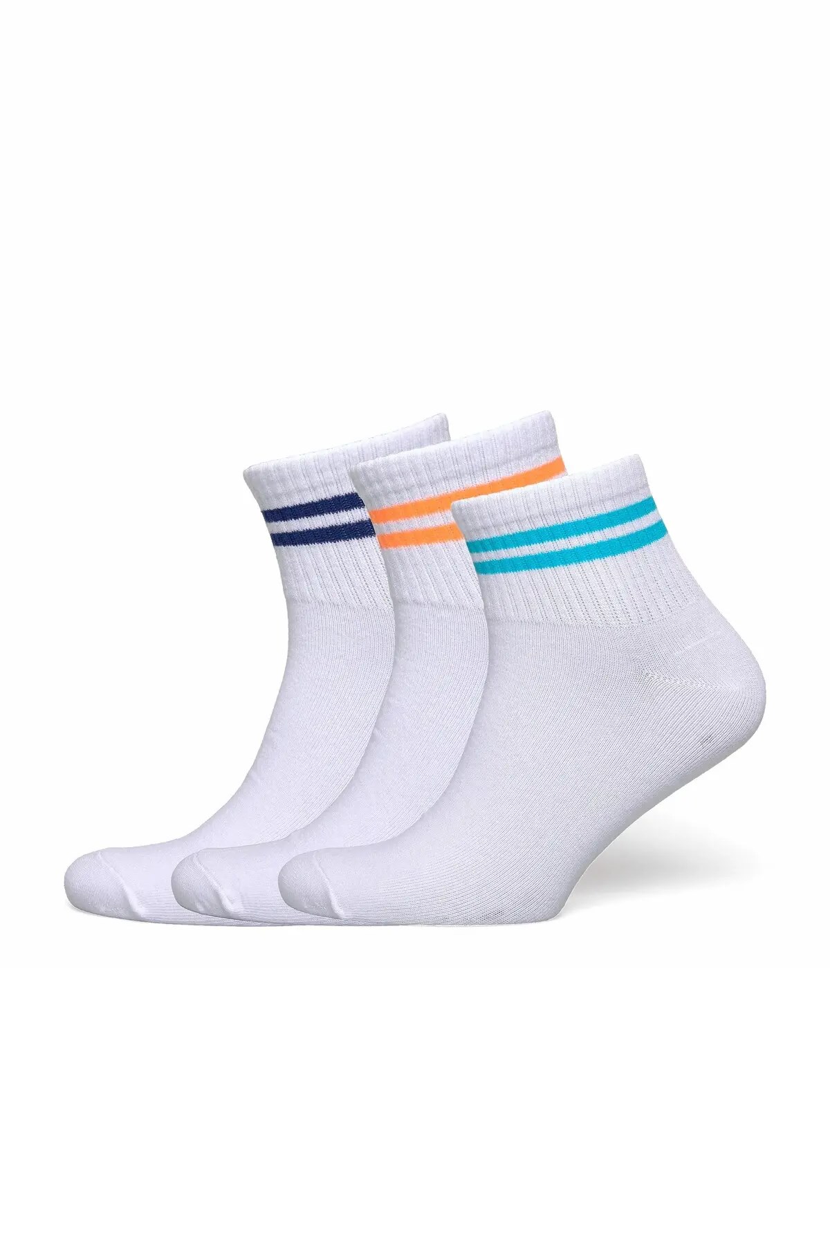 Jack & Jones Jacjoe 3 Pack Erkek Çorap 12292974 Beyaz
