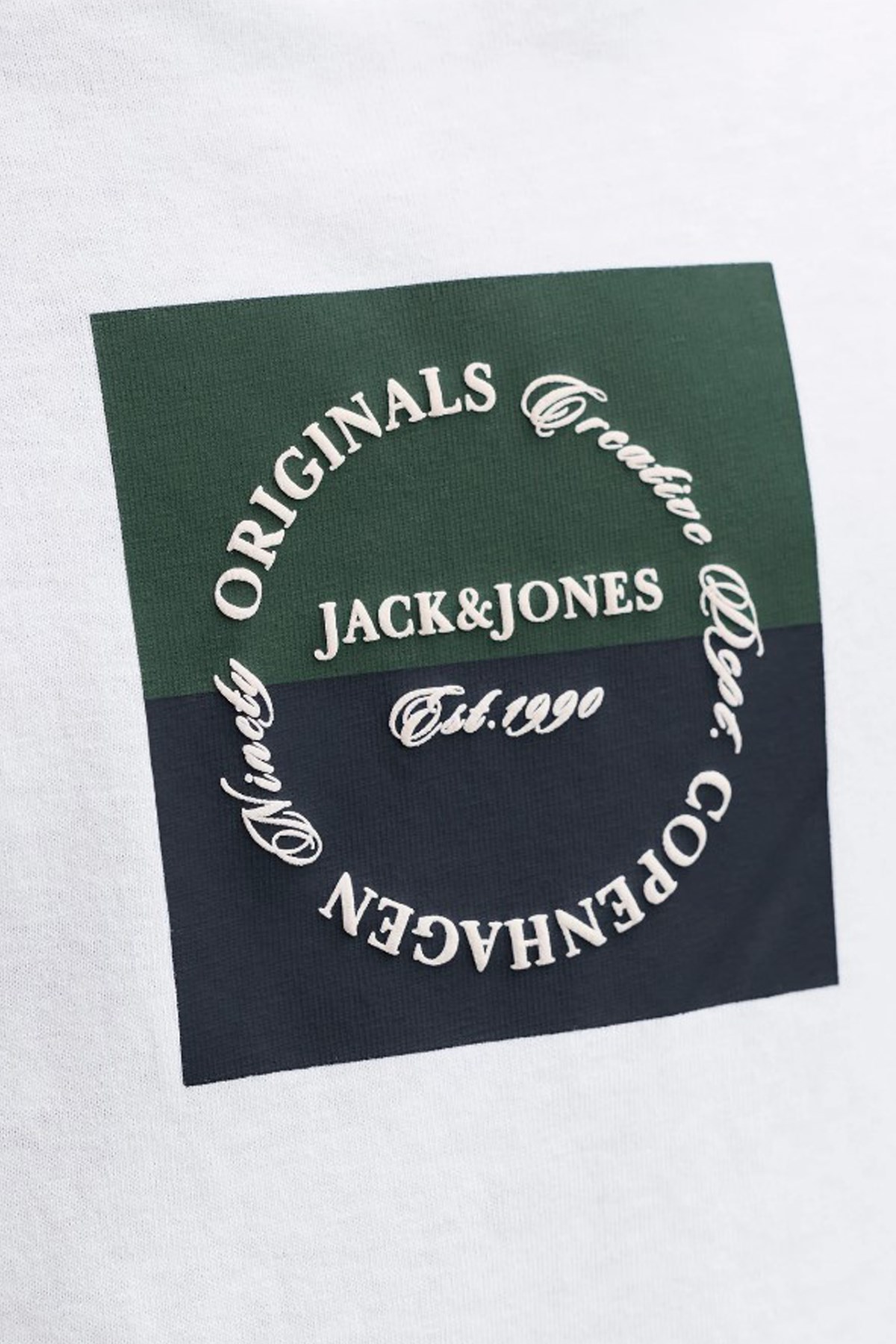 Jack & Jones Jorcatskills Çocuk Tişört 12293109 Beyaz