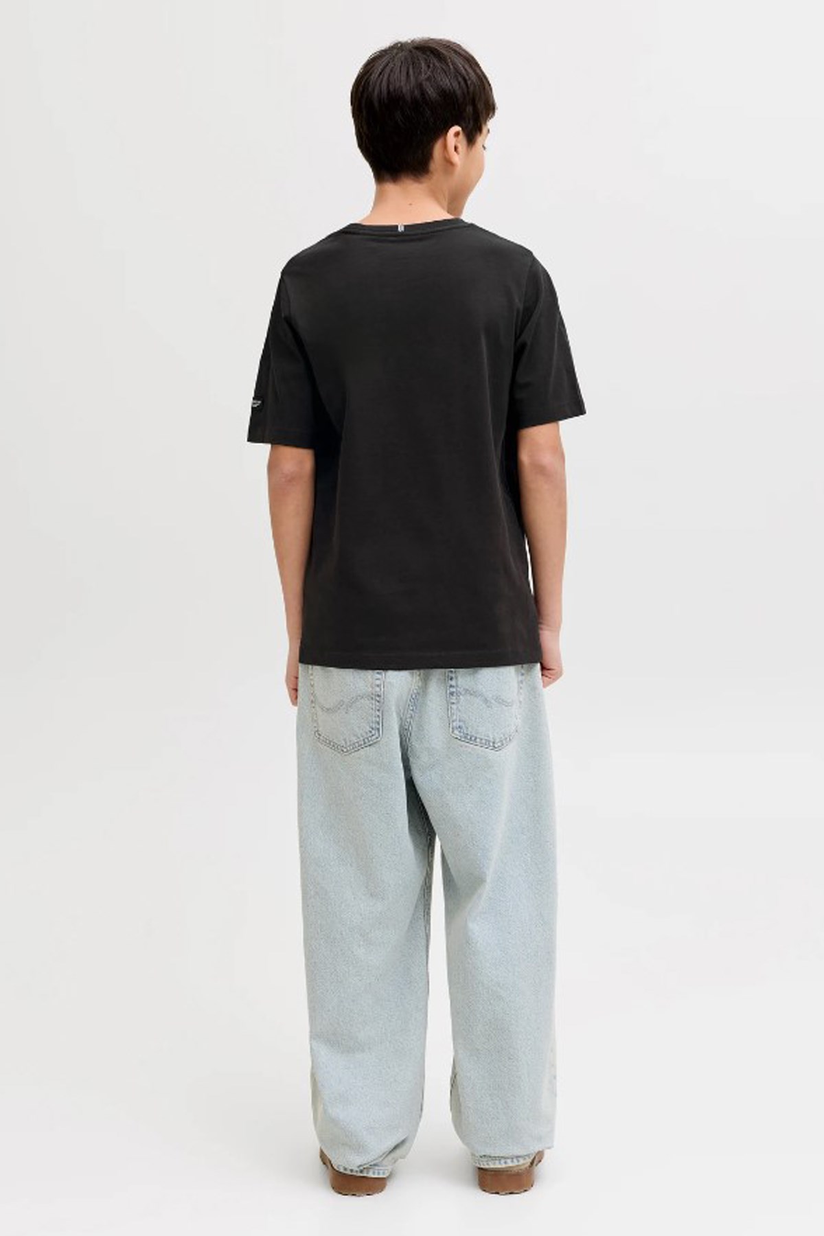 Jack & Jones Jorcatskills Çocuk Tişört 12293109 Siyah