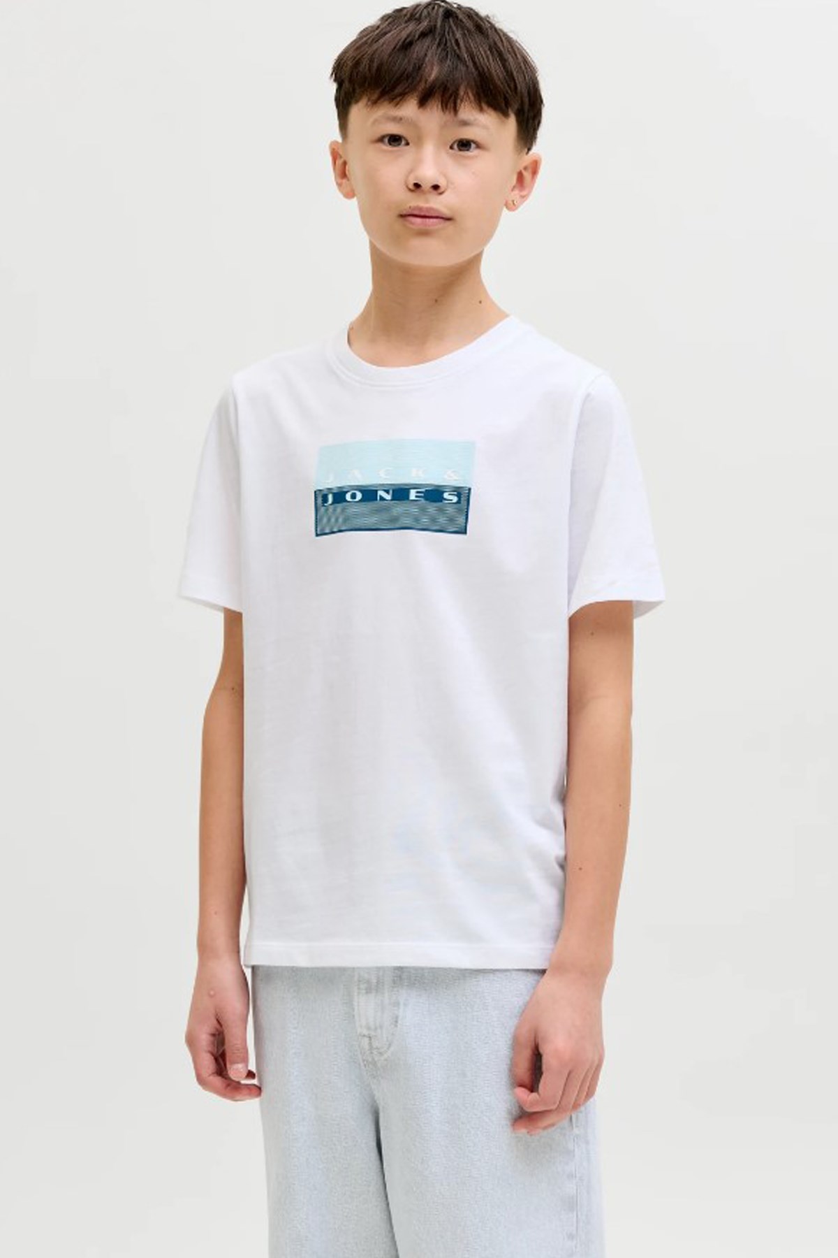 Jack & Jones Jcofusion Çocuk Tişört 12293162 Beyaz