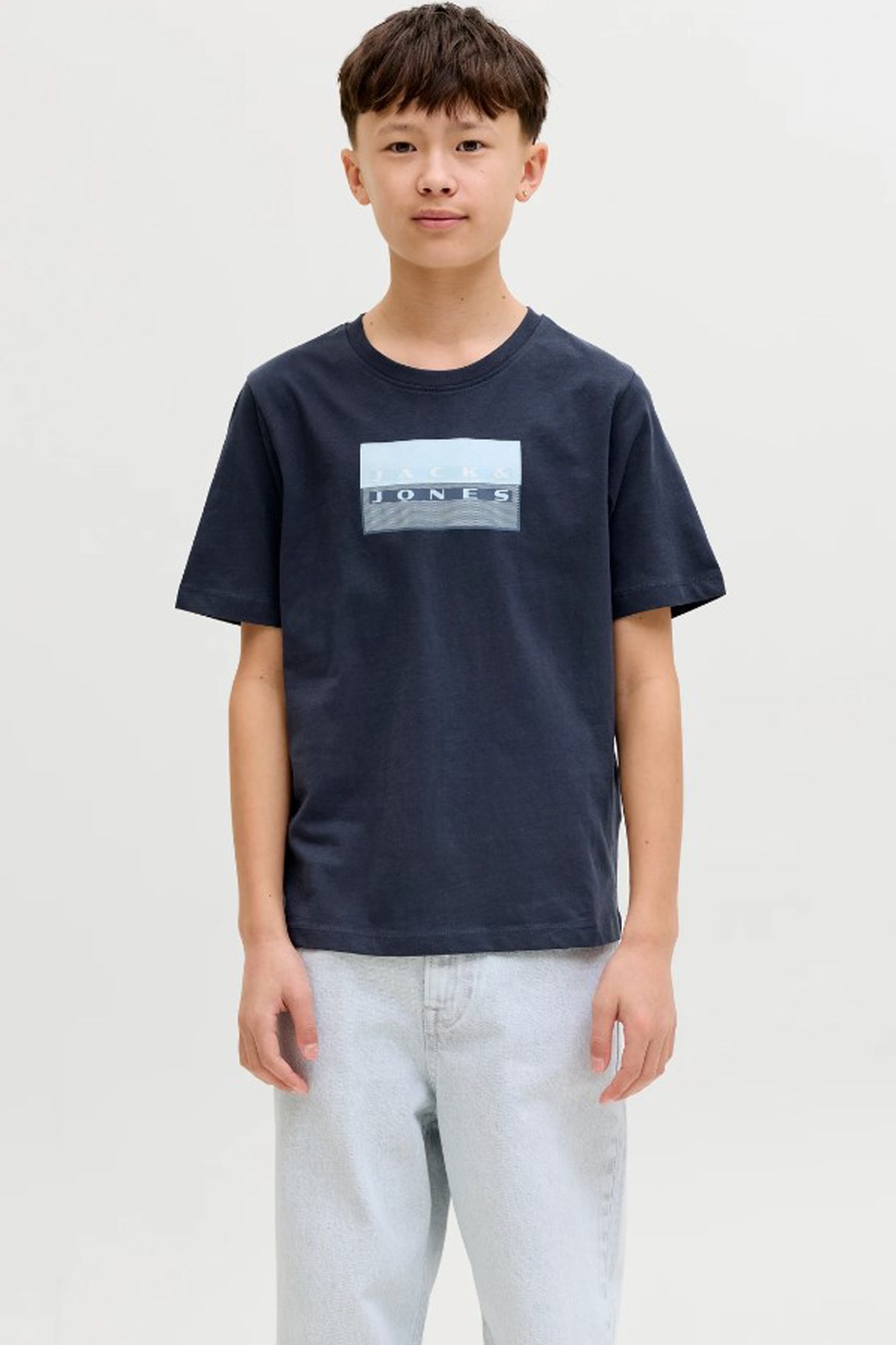 Jack & Jones Jcofusion Çocuk Tişört 12293162 Lacivert